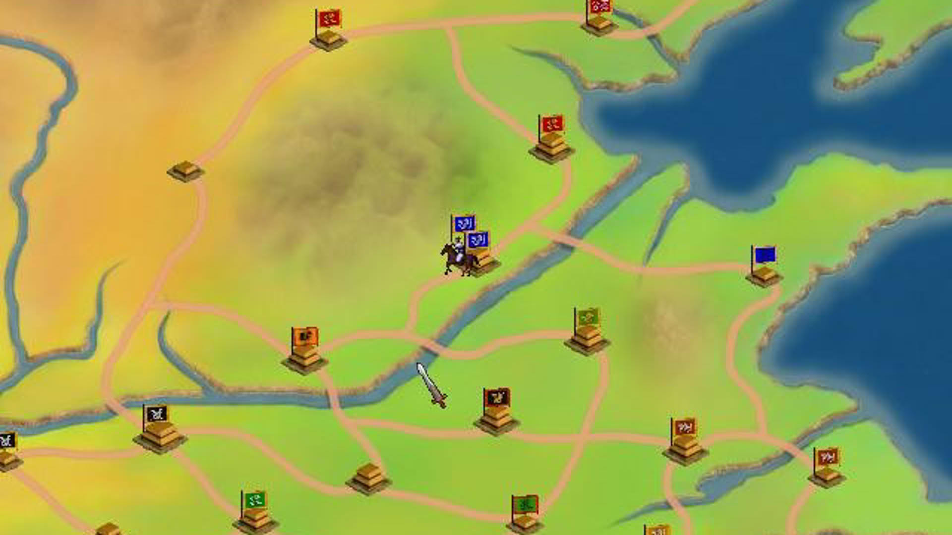 Screenshot for Sānguó Qúnyīng Zhuán