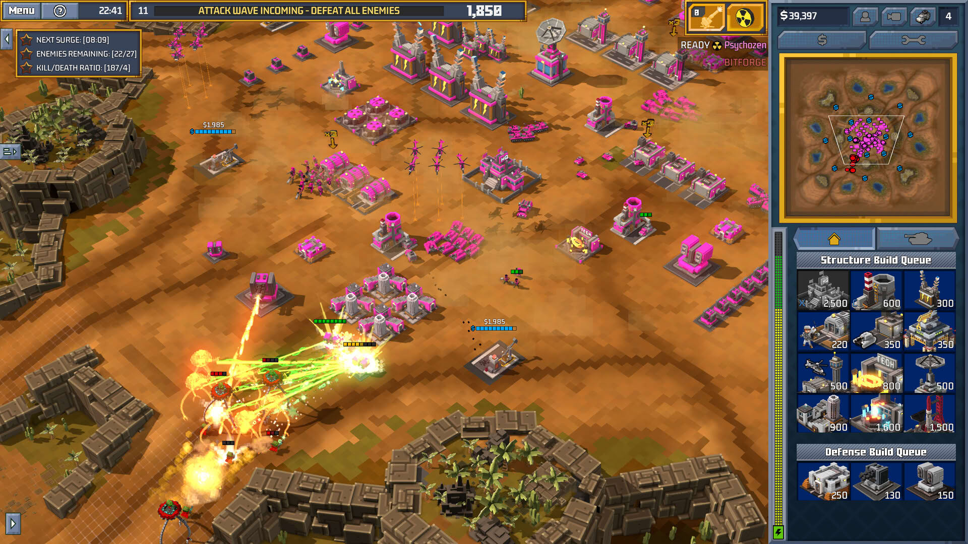 Screenshot for 9-Bit Armies: A Bit Too Far