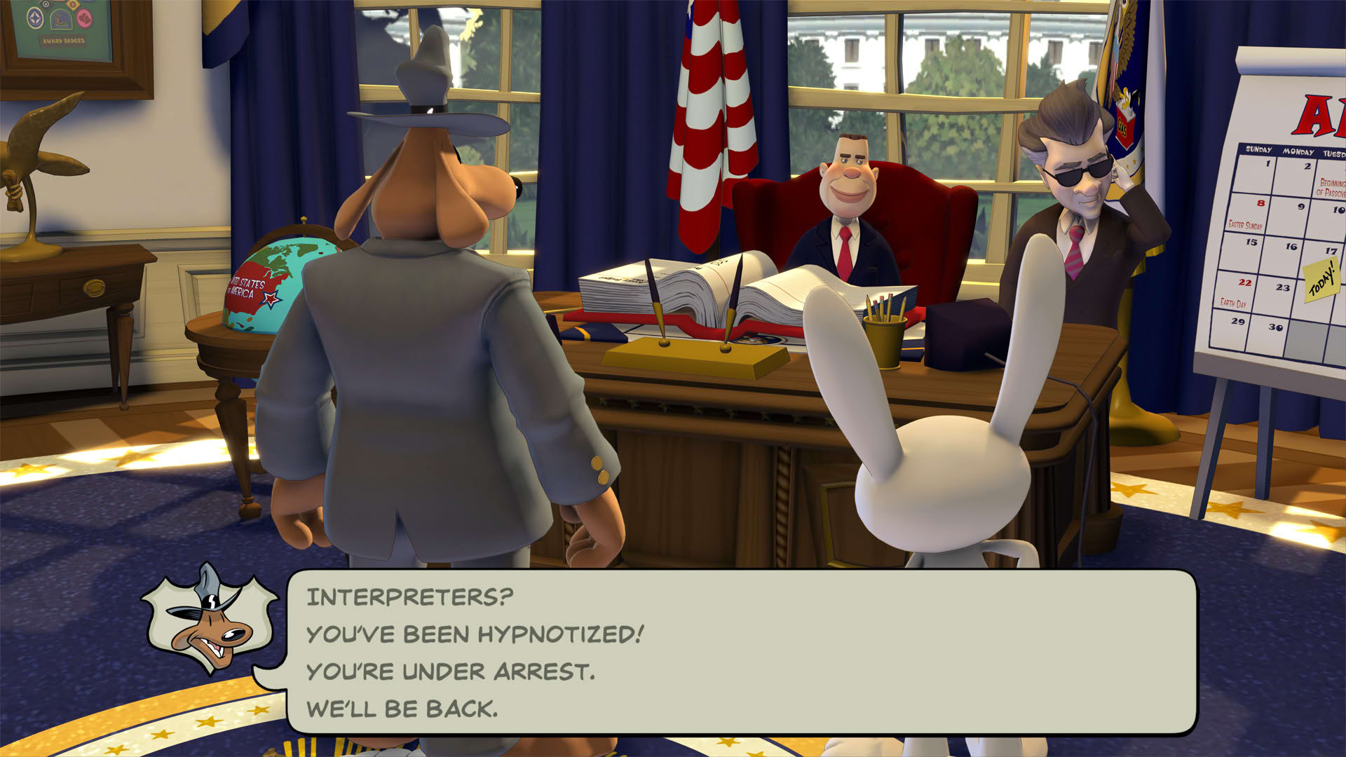 Screenshot for Sam & Max: Save the World