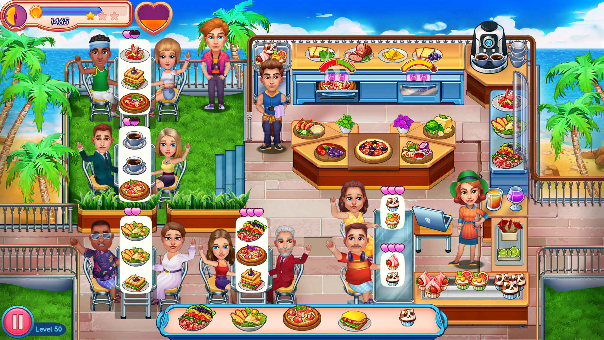 Screenshot for Claire's Cruisin' Cafe