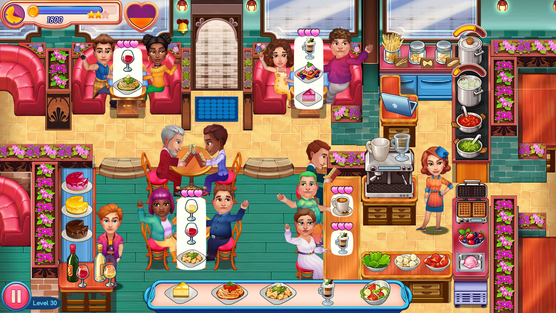 Screenshot for Claire's Cruisin' Cafe