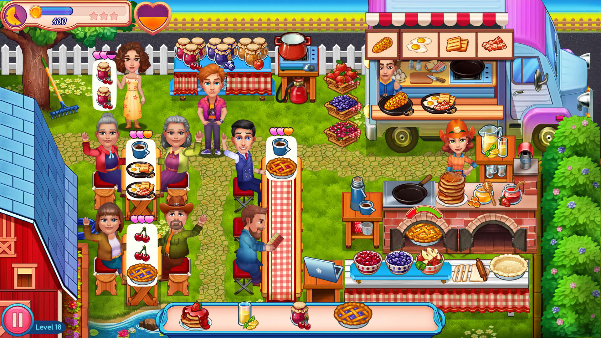 Screenshot for Claire's Cruisin' Cafe