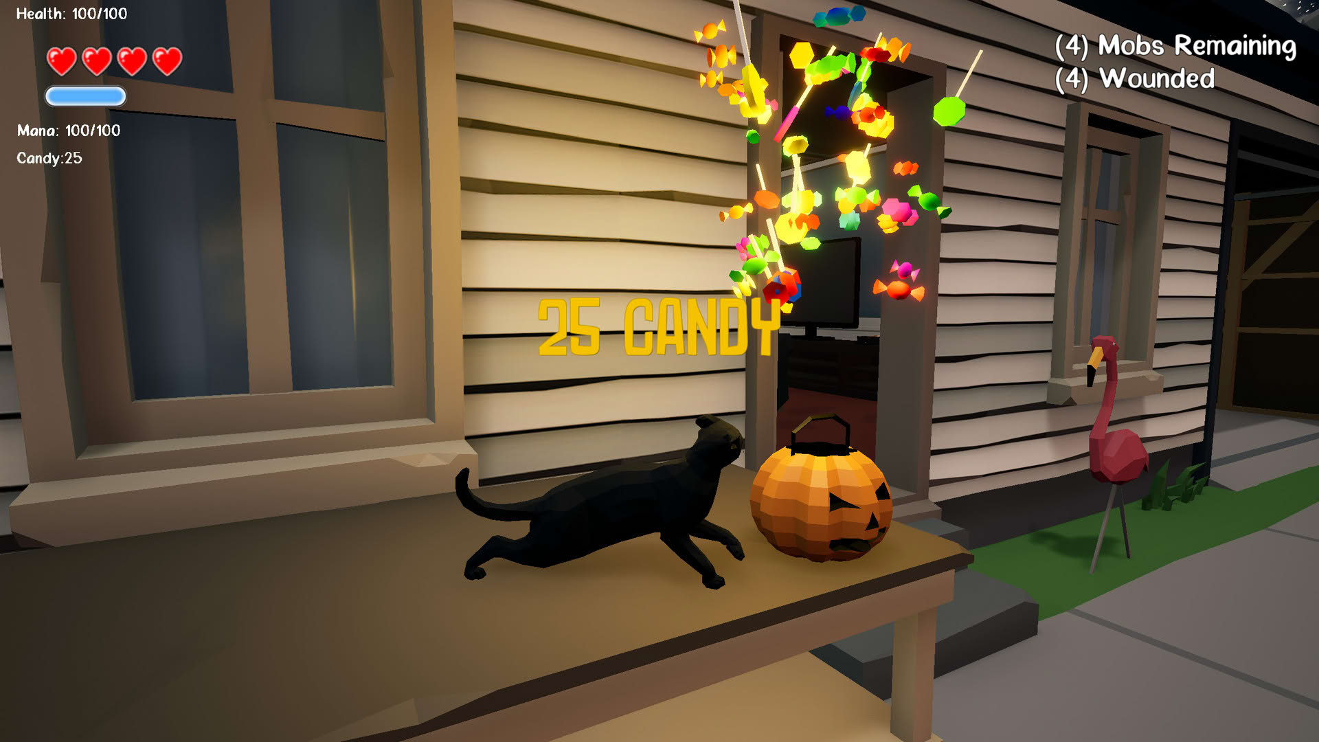 Screenshot for Cat Saves Halloween