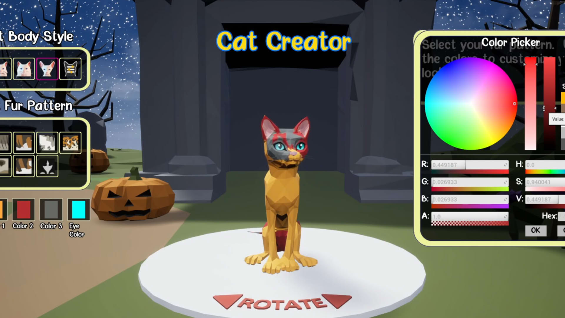 Screenshot for Cat Saves Halloween