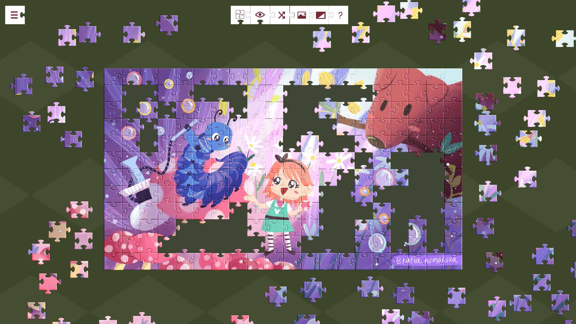 Screenshot for Alice in Wonderland