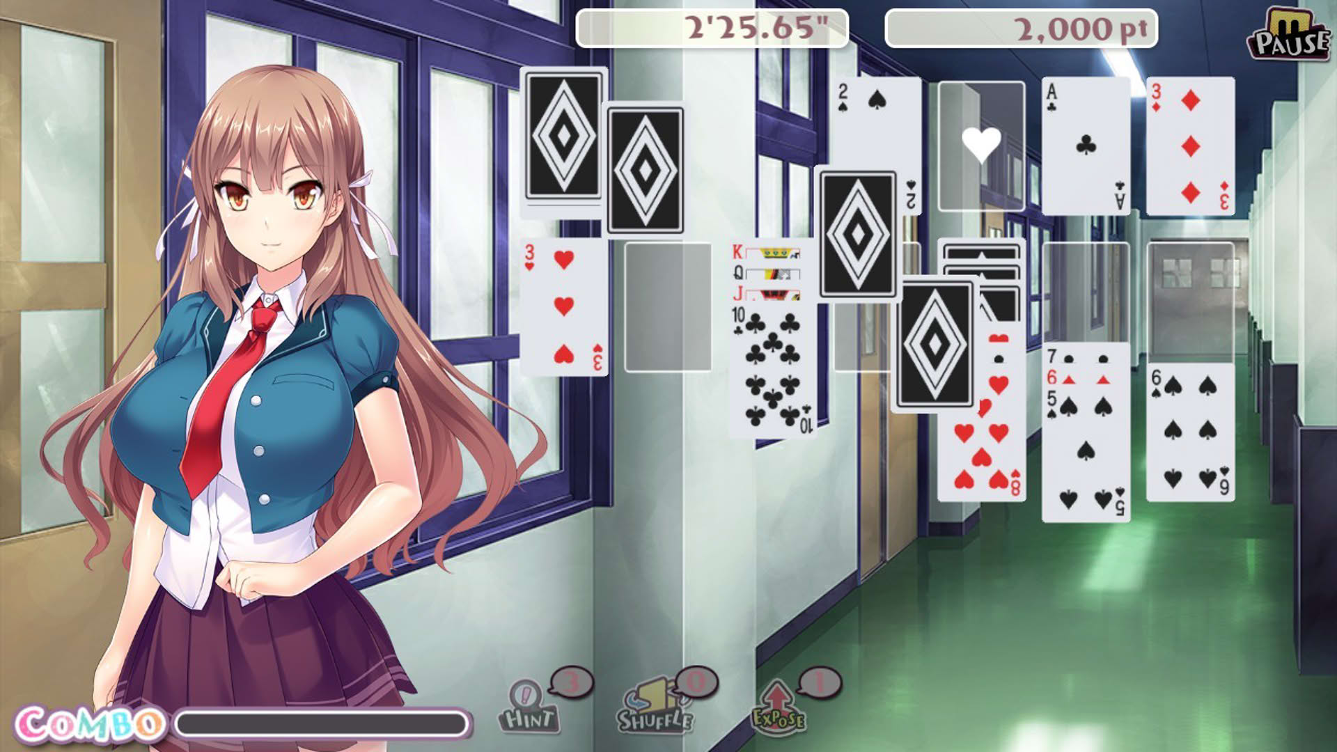 Screenshot for Pretty Girls Klondike Solitaire