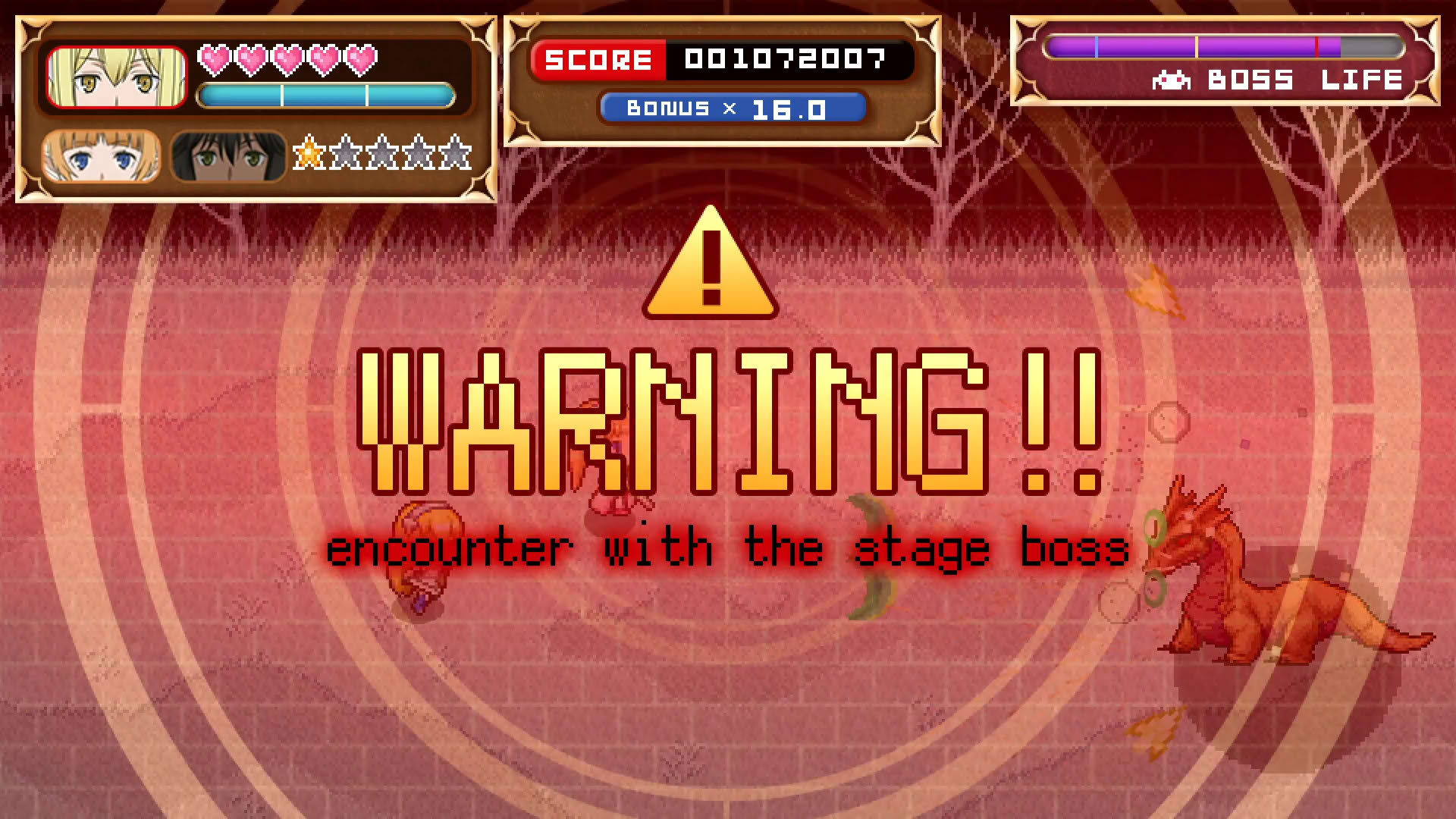 Screenshot for Is It Wrong to Try to Shoot 'em Up Girls in a Dungeon?