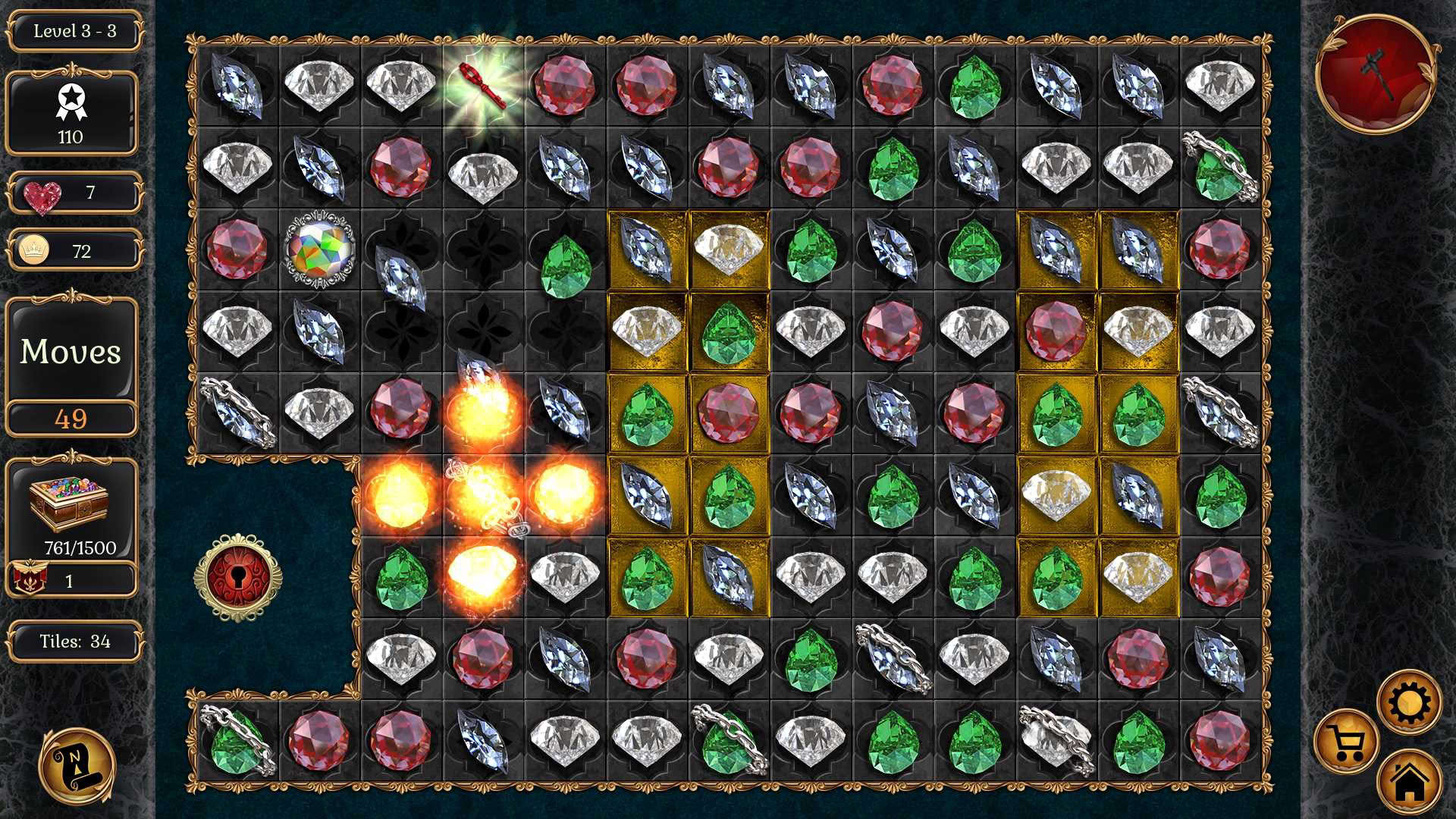 Screenshot for Jewel Match Origins: Palais Imperial - Collector's Edition