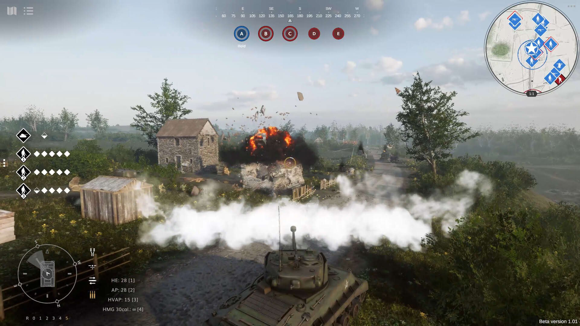 Screenshot for Sherman Commander