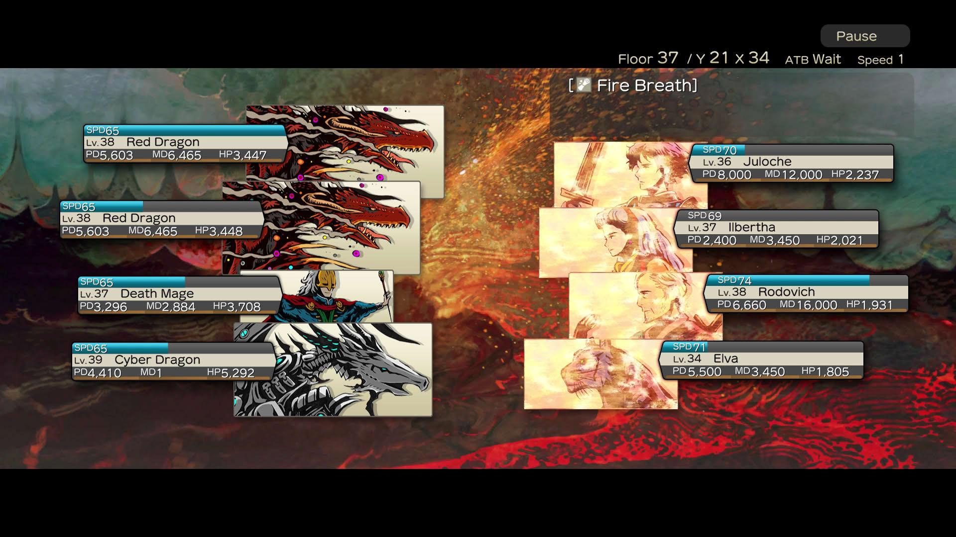 Screenshot for Dungeon Encounters