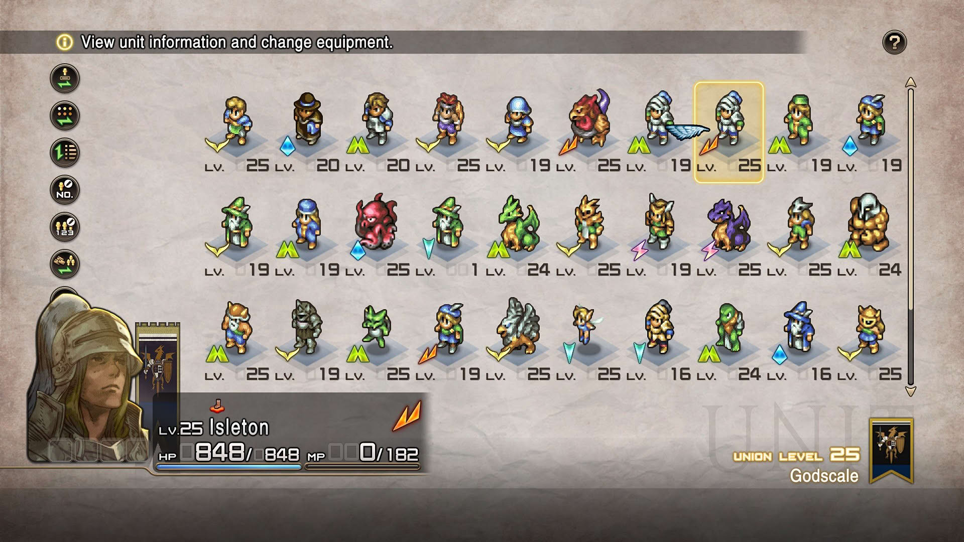 Screenshot for Tactics Ogre: Reborn
