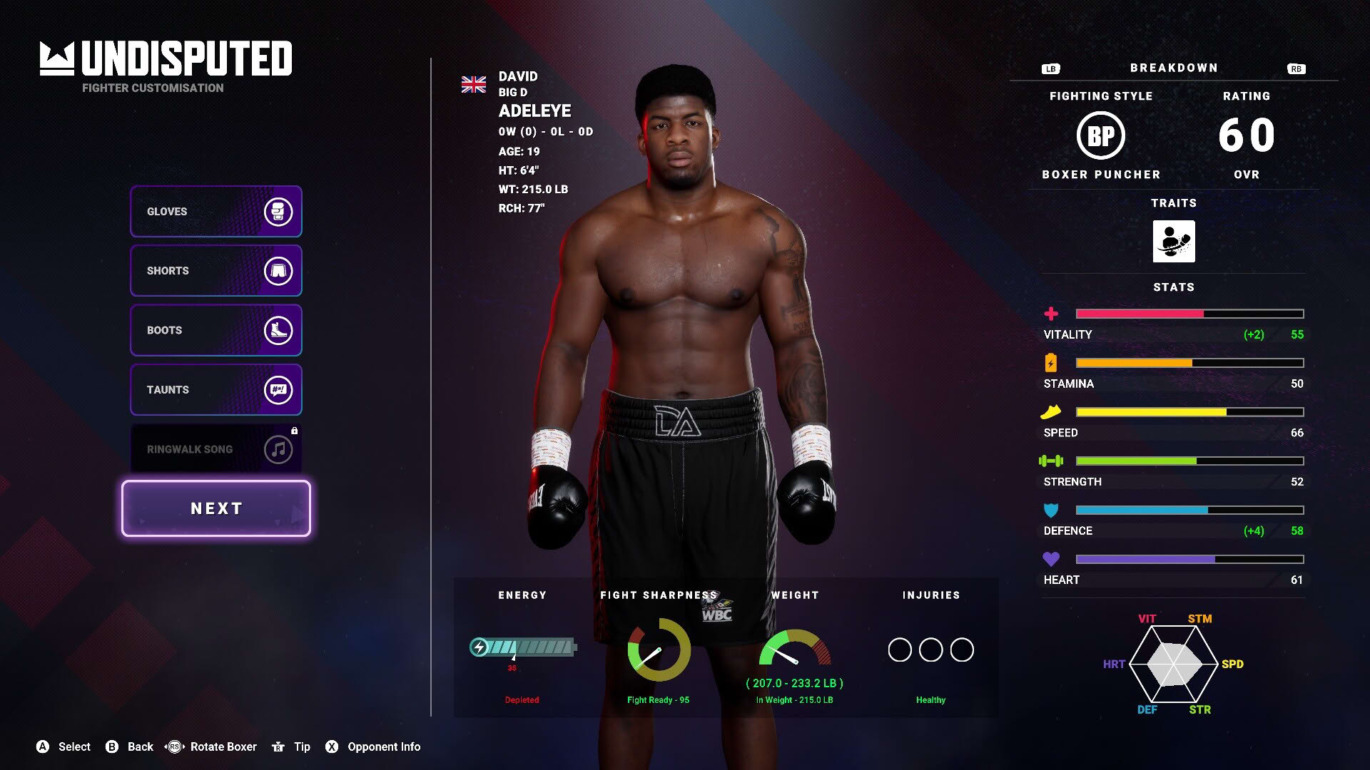 Screenshot for Undisputed