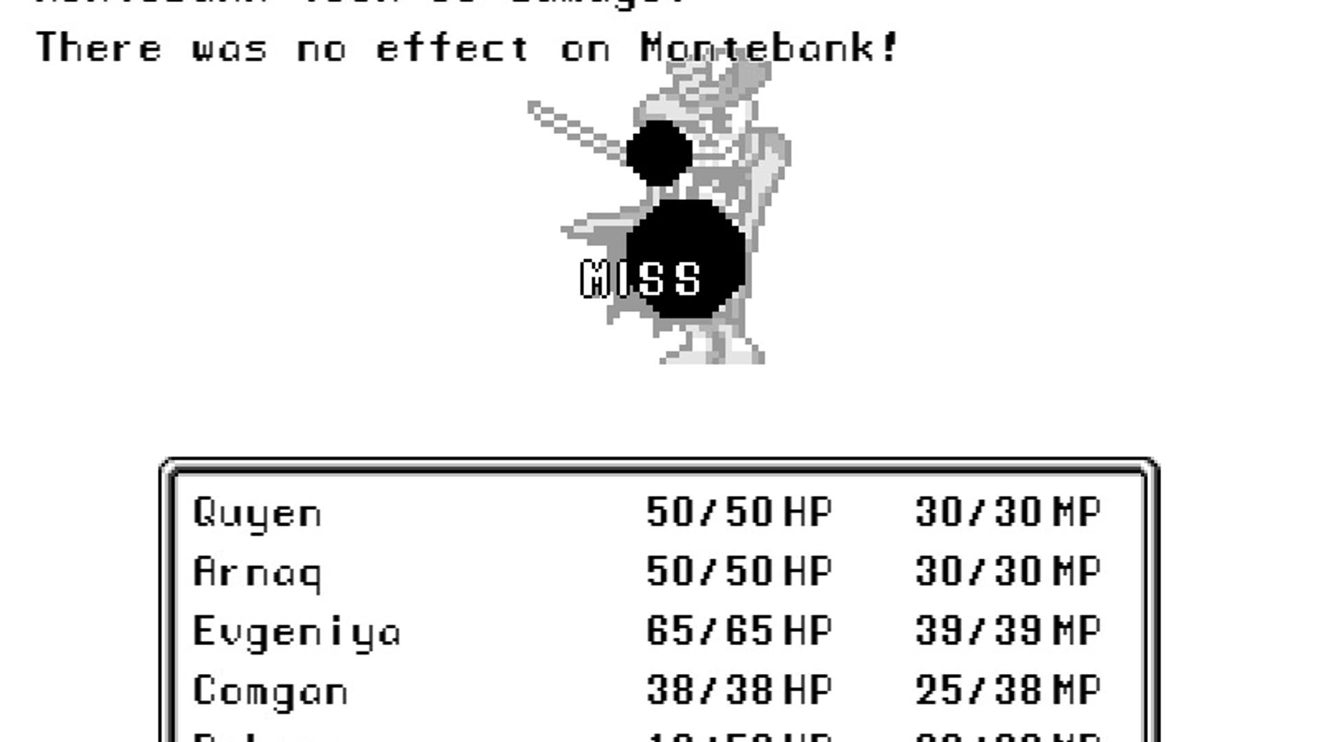 Screenshot for It's Six Random Characters and a Single Floor Dungeon: That's the Whole Game