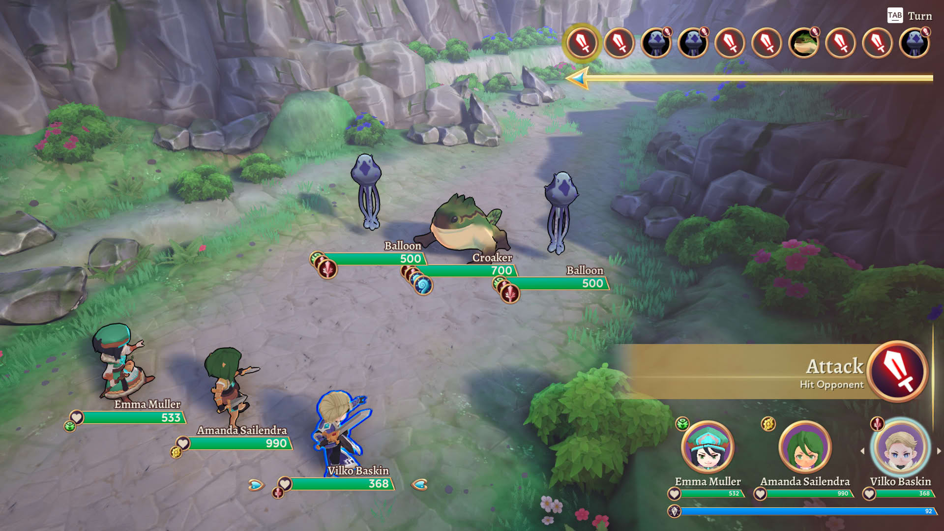 Screenshot for Valthirian Arc: Hero School Story 2