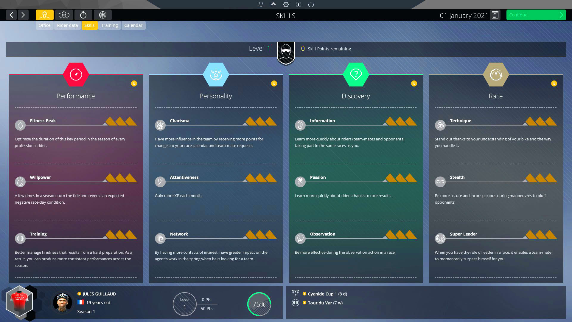 Screenshot for Pro Cycling Manager 2021