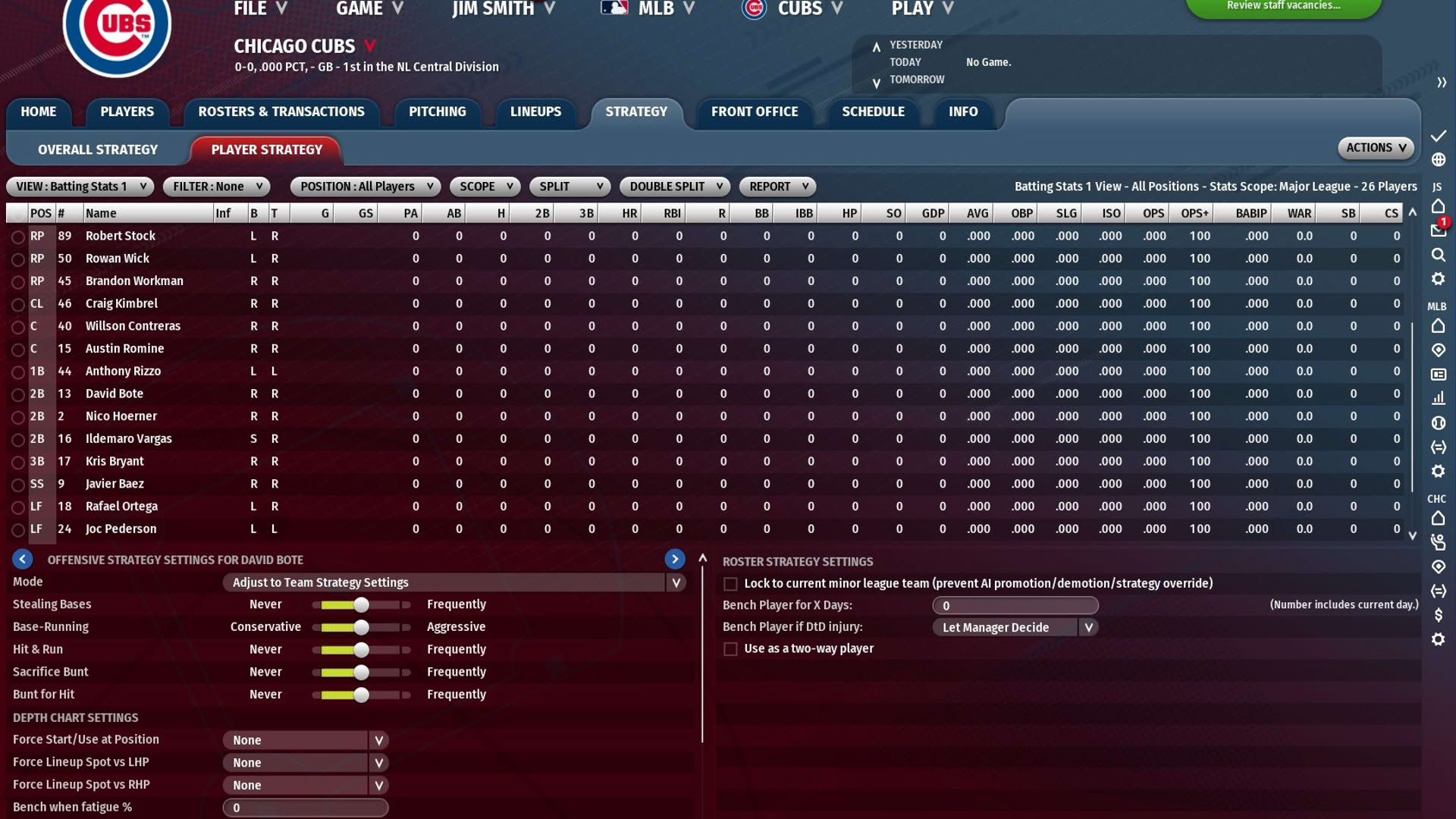 Screenshot for Out of the Park Baseball 22