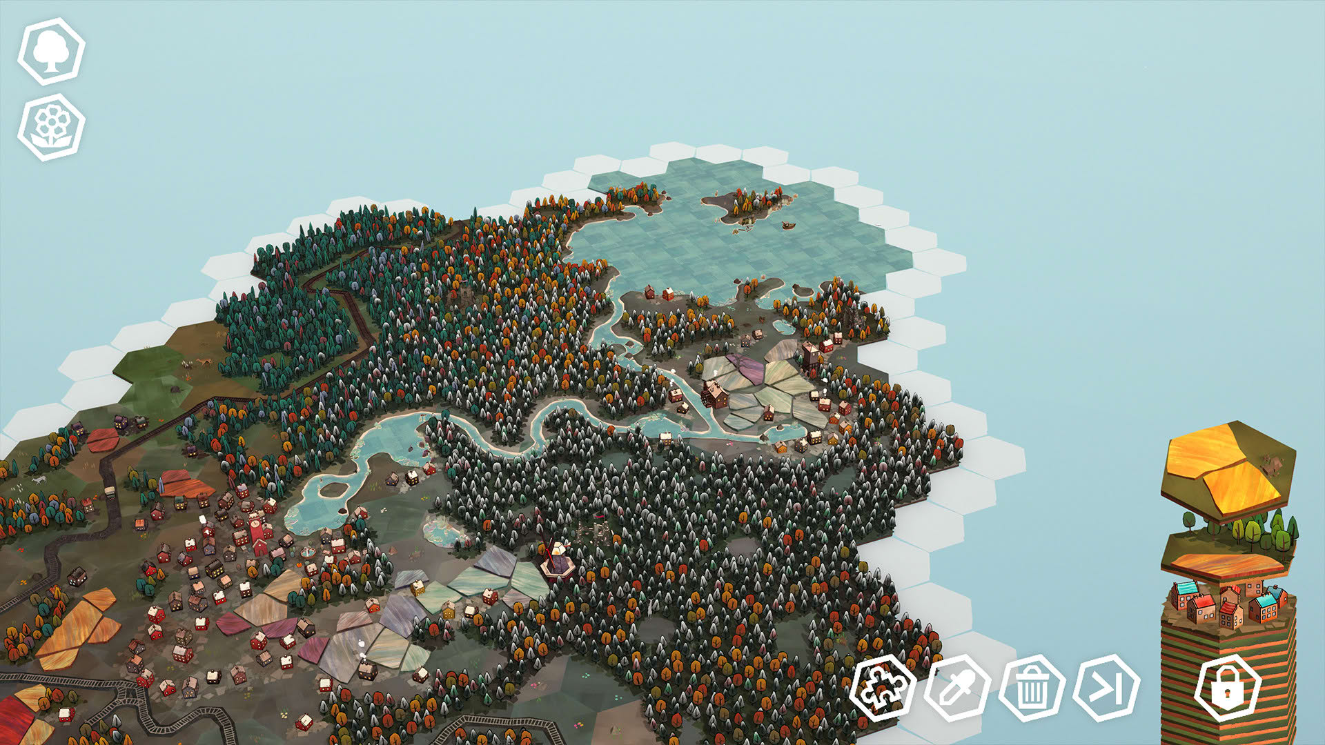 Screenshot for Dorfromantik