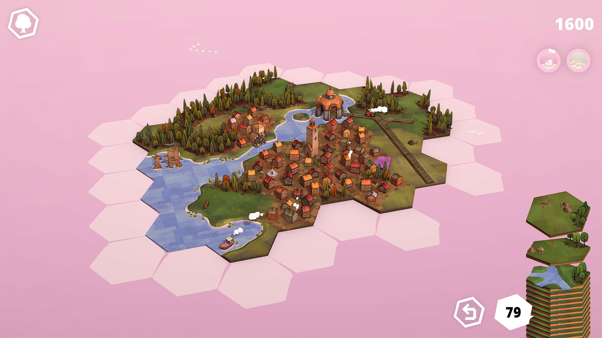 Screenshot for Dorfromantik