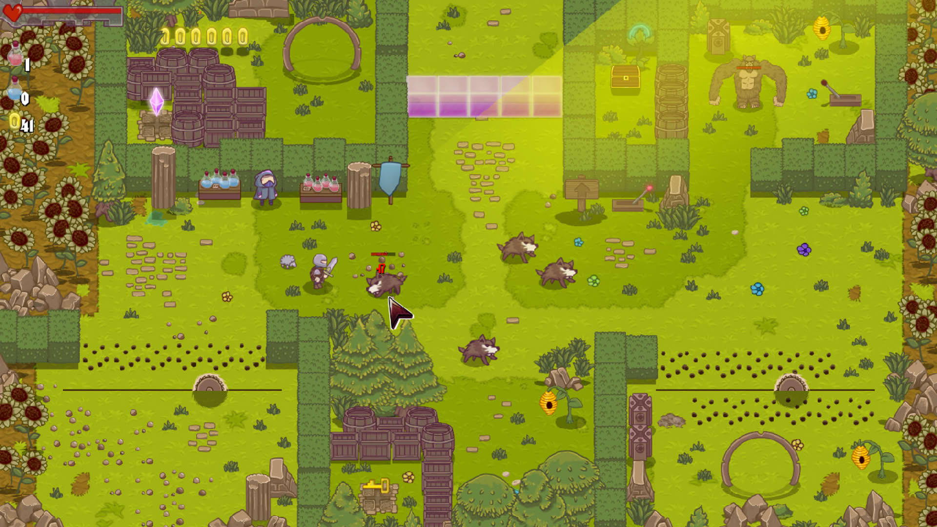 Screenshot for Glittering Sword