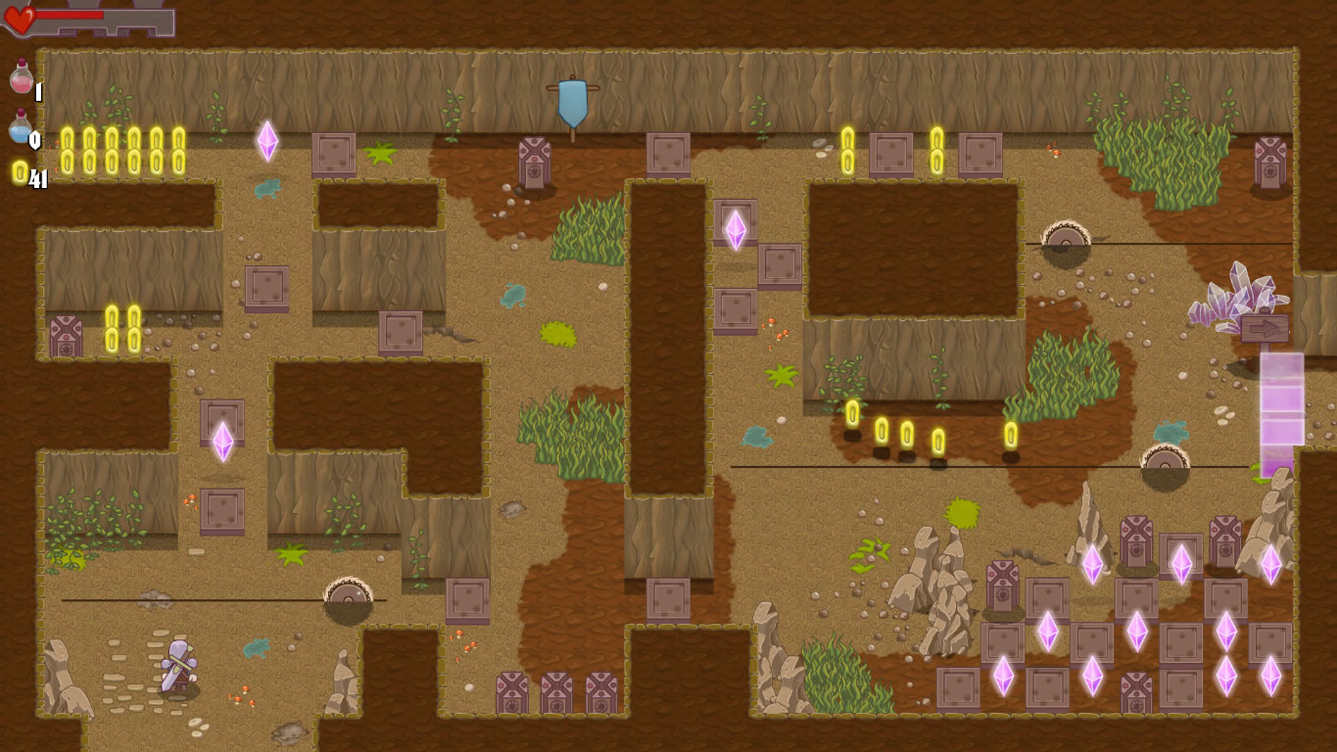 Screenshot for Glittering Sword