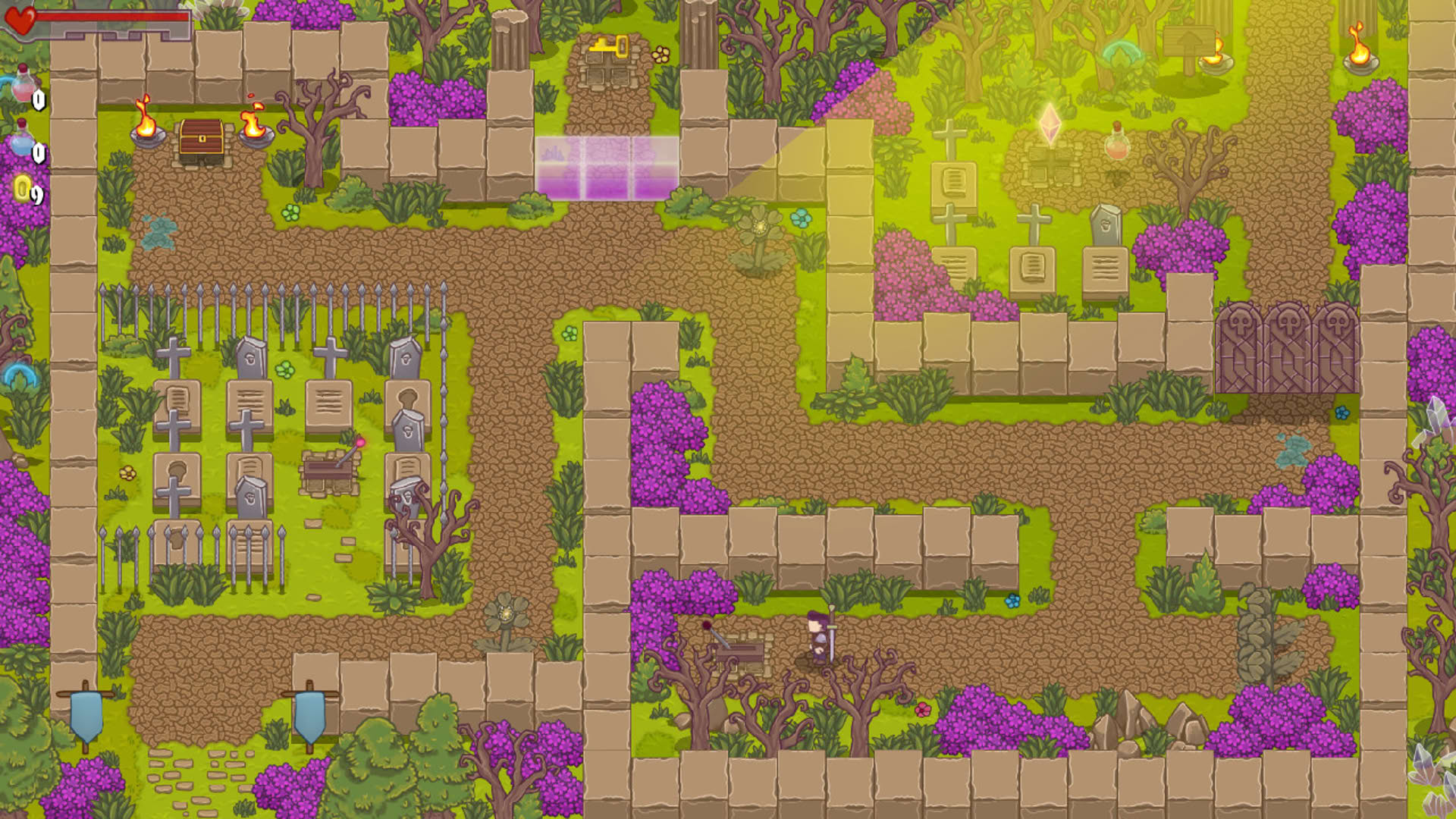 Screenshot for Glittering Sword