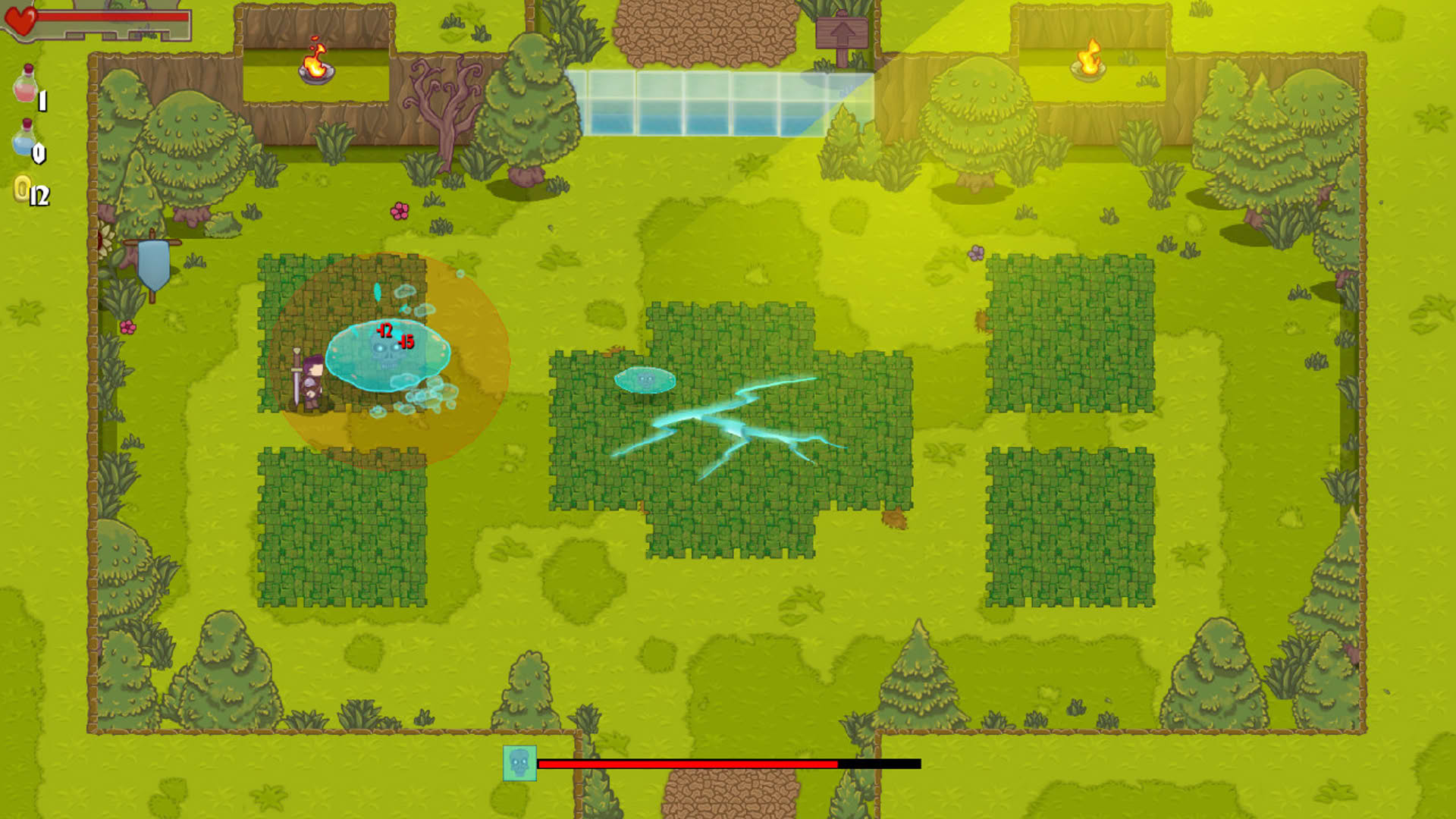 Screenshot for Glittering Sword