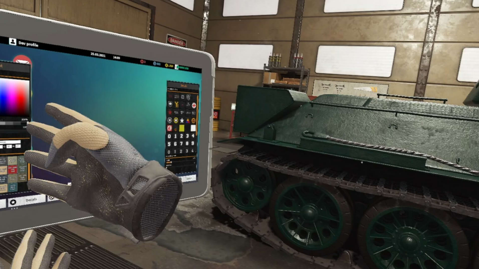 Screenshot for Tank Mechanic Simulator VR
