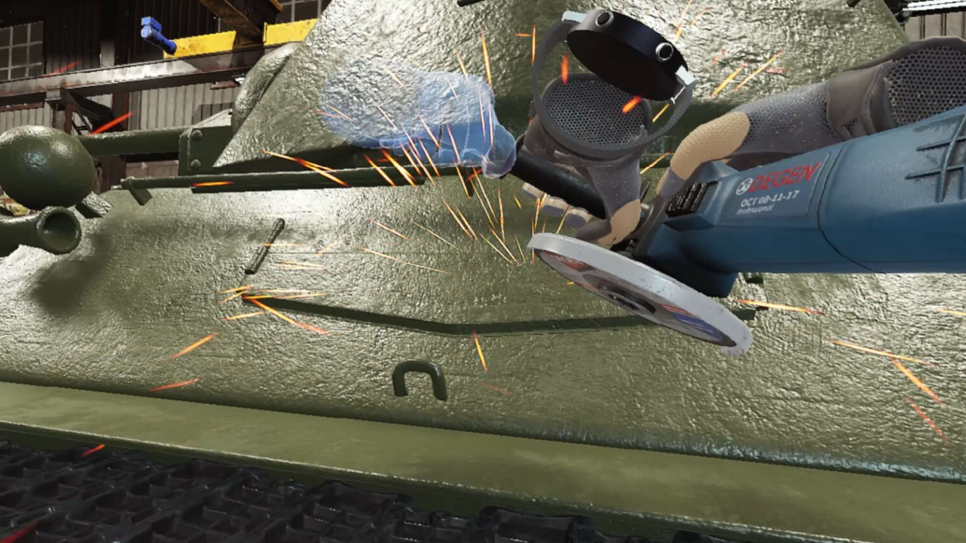 Screenshot for Tank Mechanic Simulator VR