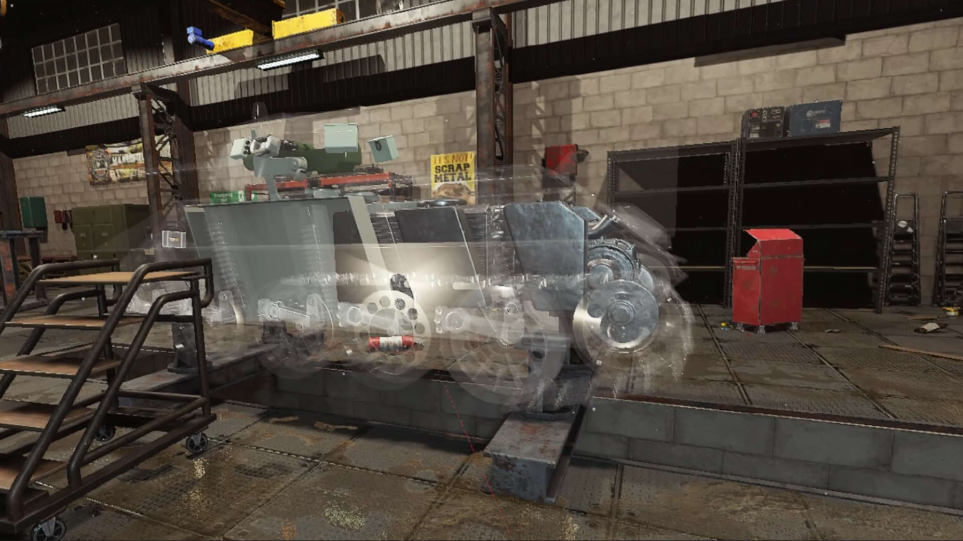 Screenshot for Tank Mechanic Simulator VR