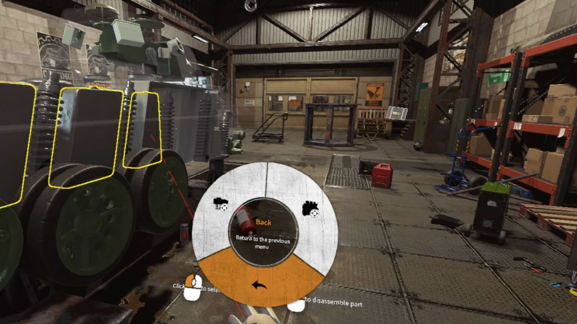 Screenshot for Tank Mechanic Simulator VR