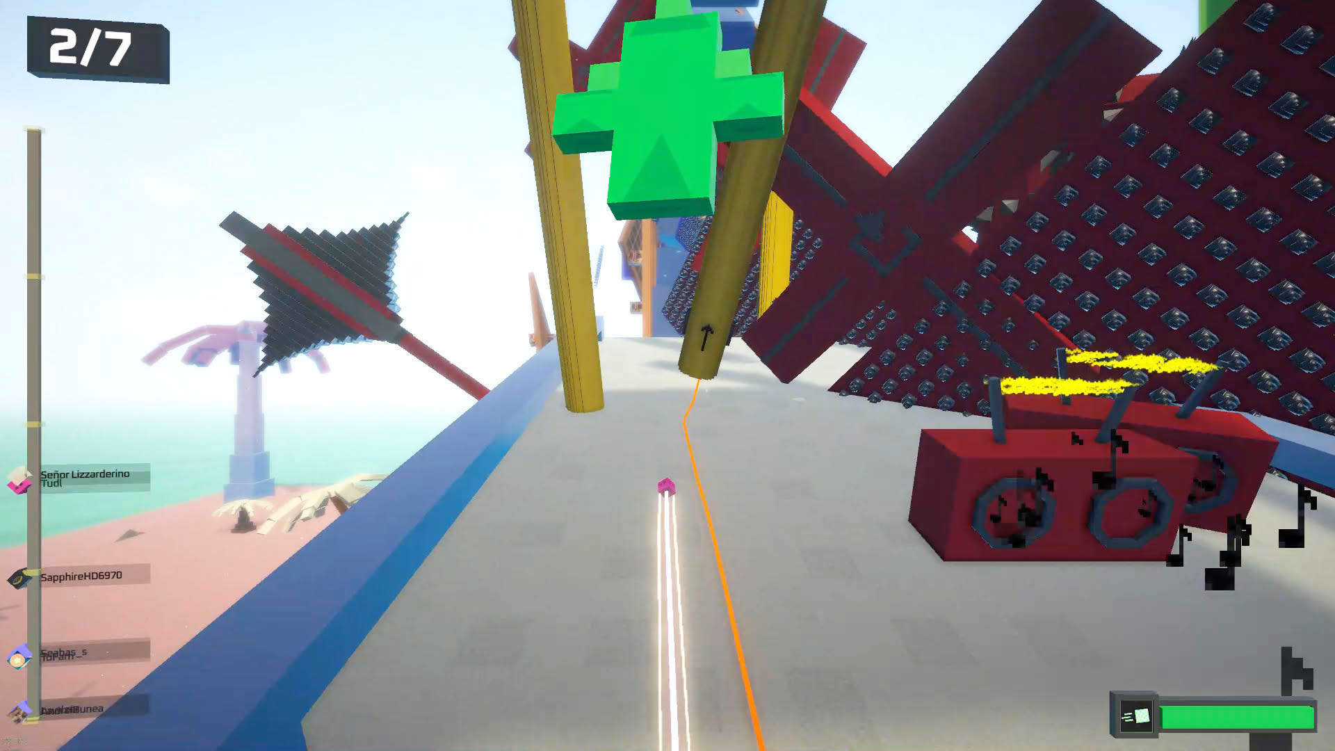 Screenshot for Cube Racer 2