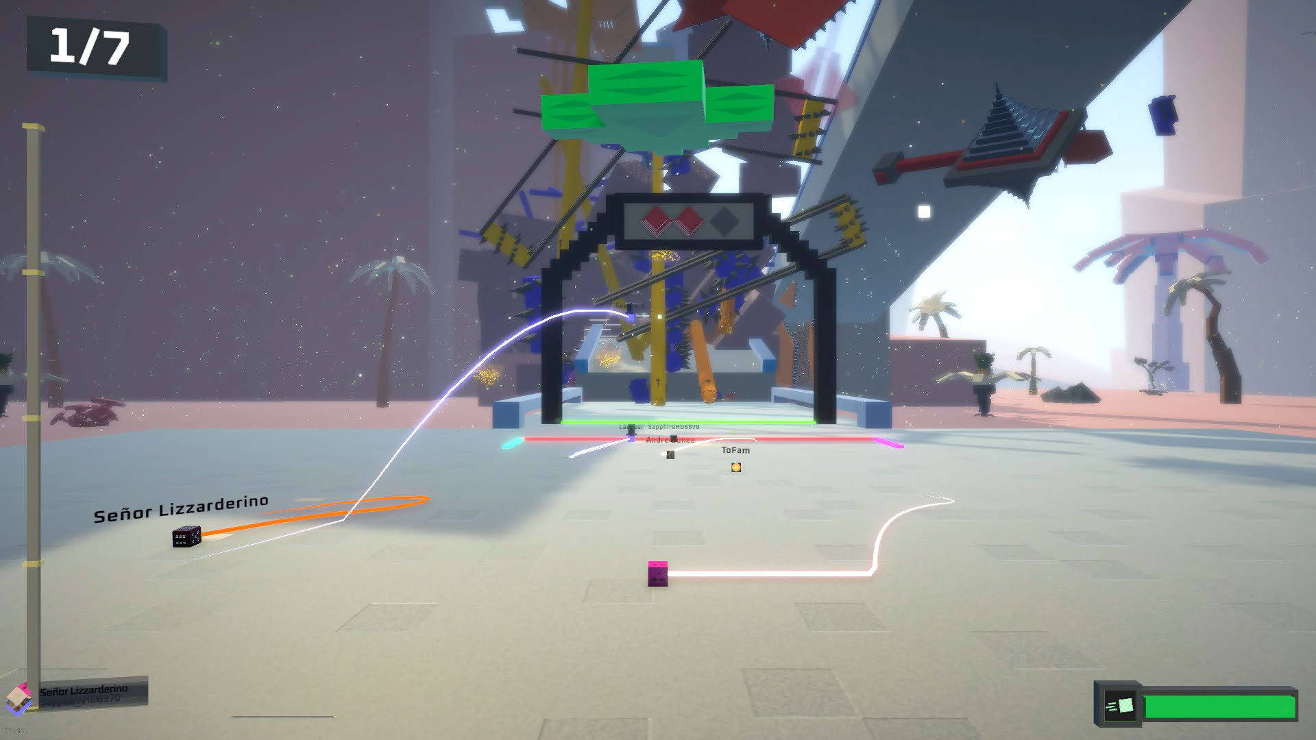 Screenshot for Cube Racer 2