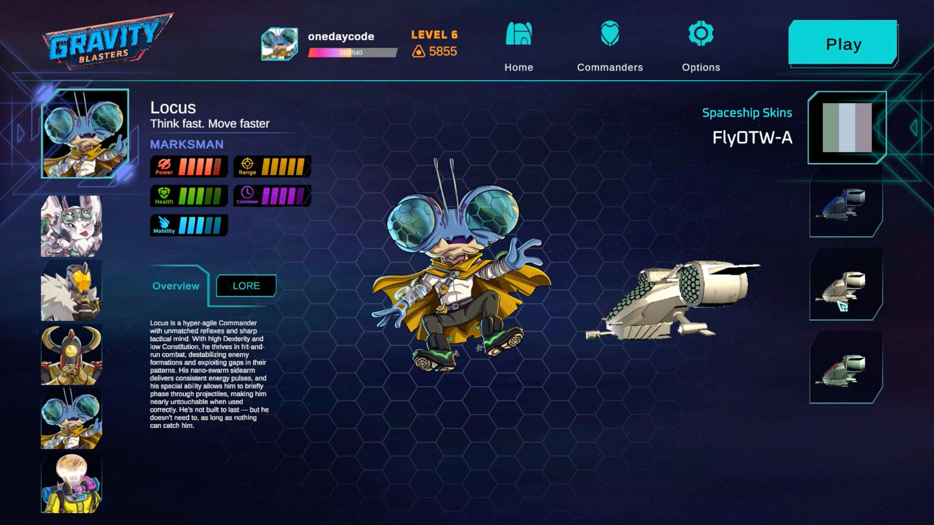 Screenshot for Gravity Blasters
