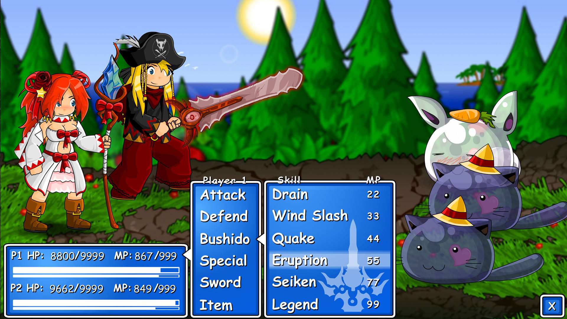 Screenshot for Epic Battle Fantasy