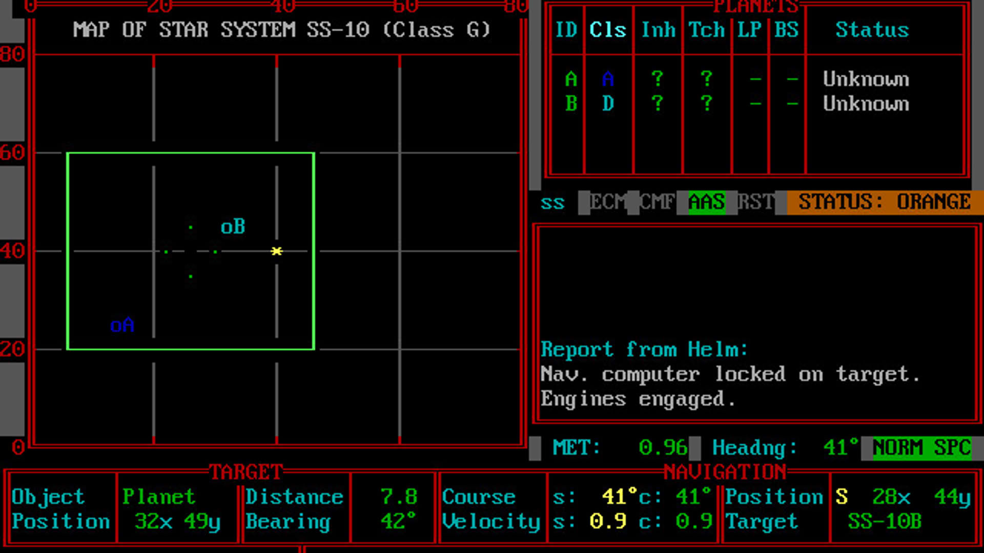 Screenshot for Star Fleet II: Krellan Commander