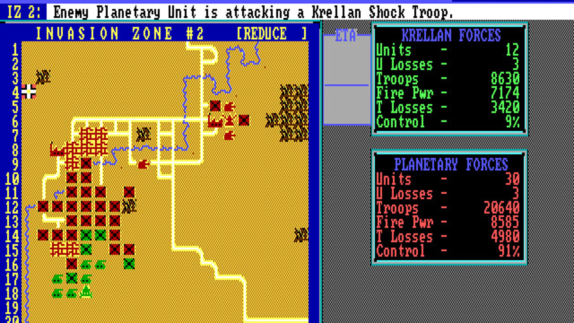 Screenshot for Star Fleet II: Krellan Commander