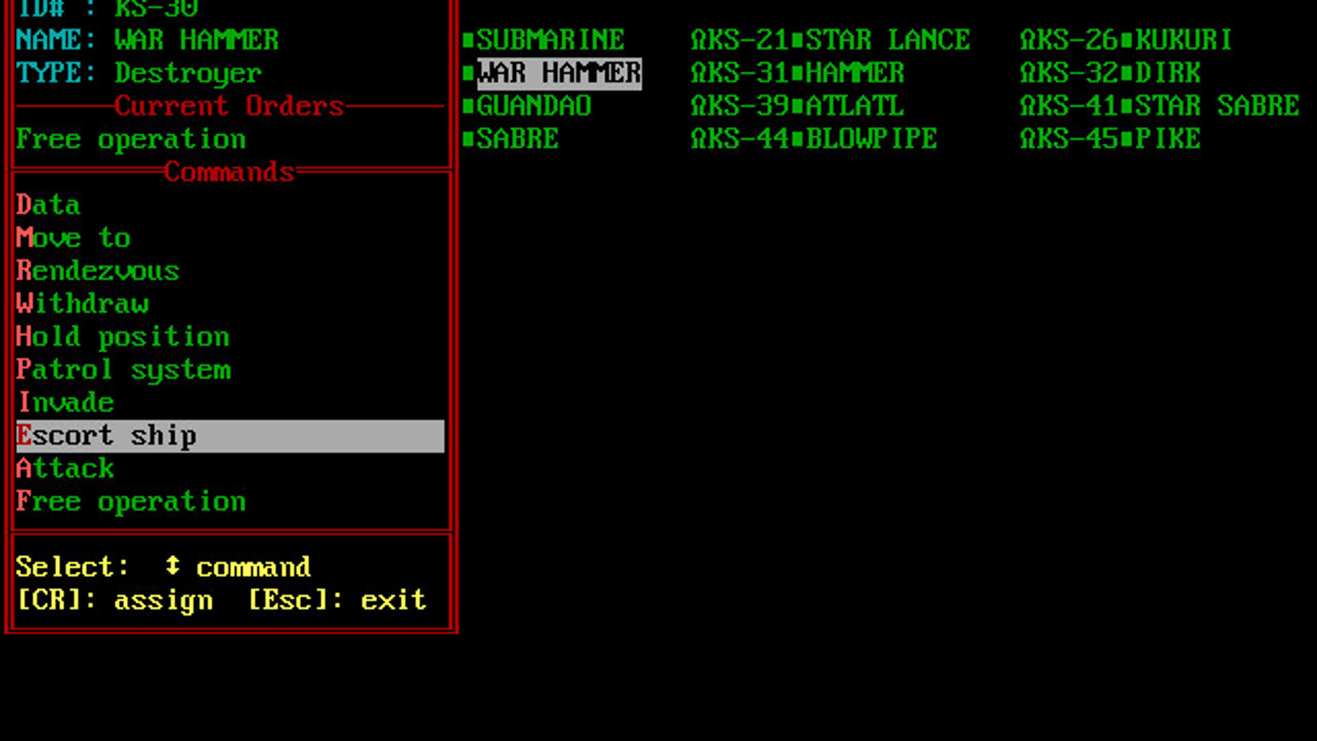 Screenshot for Star Fleet II: Krellan Commander