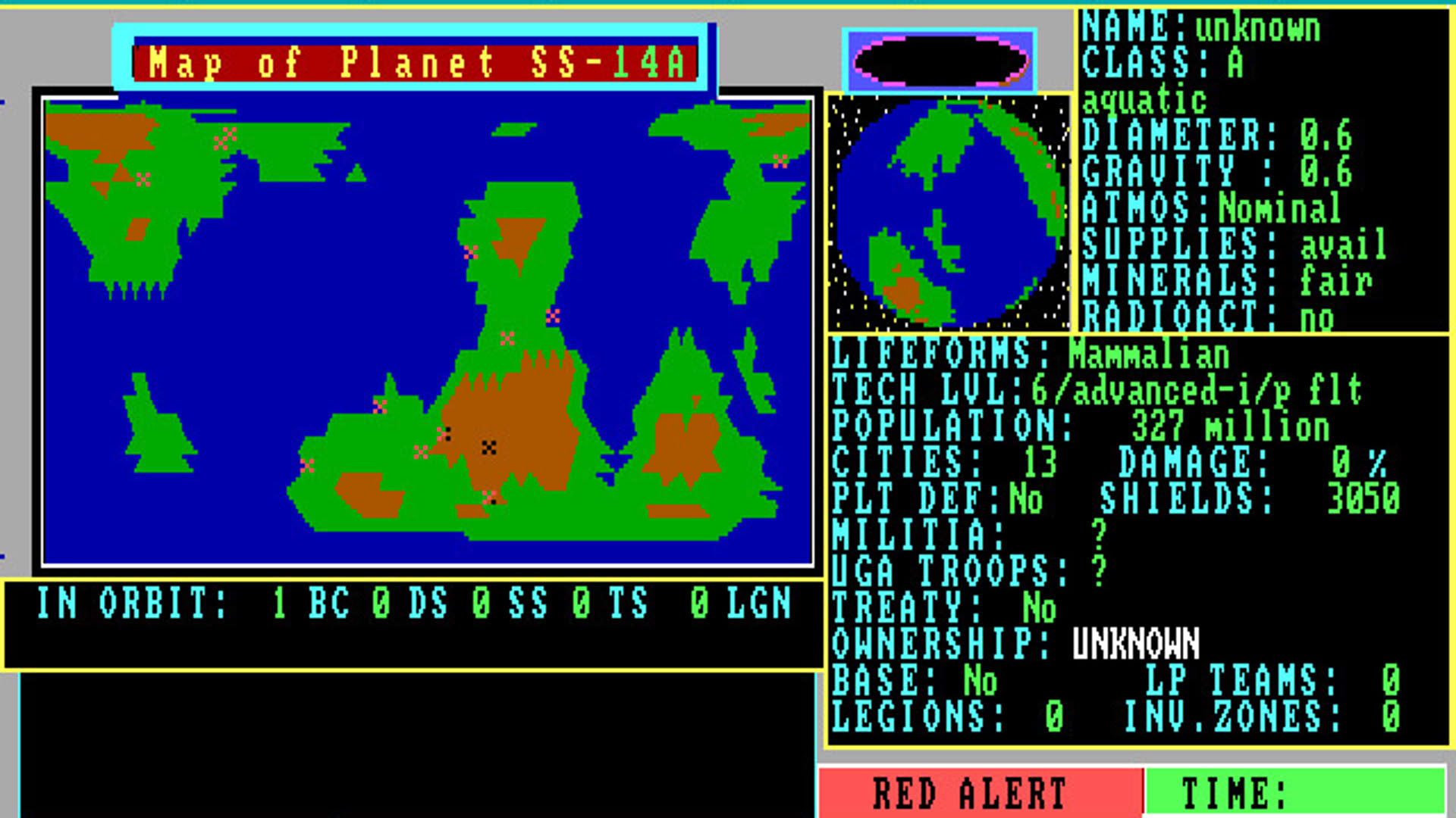 Screenshot for Star Fleet II: Krellan Commander