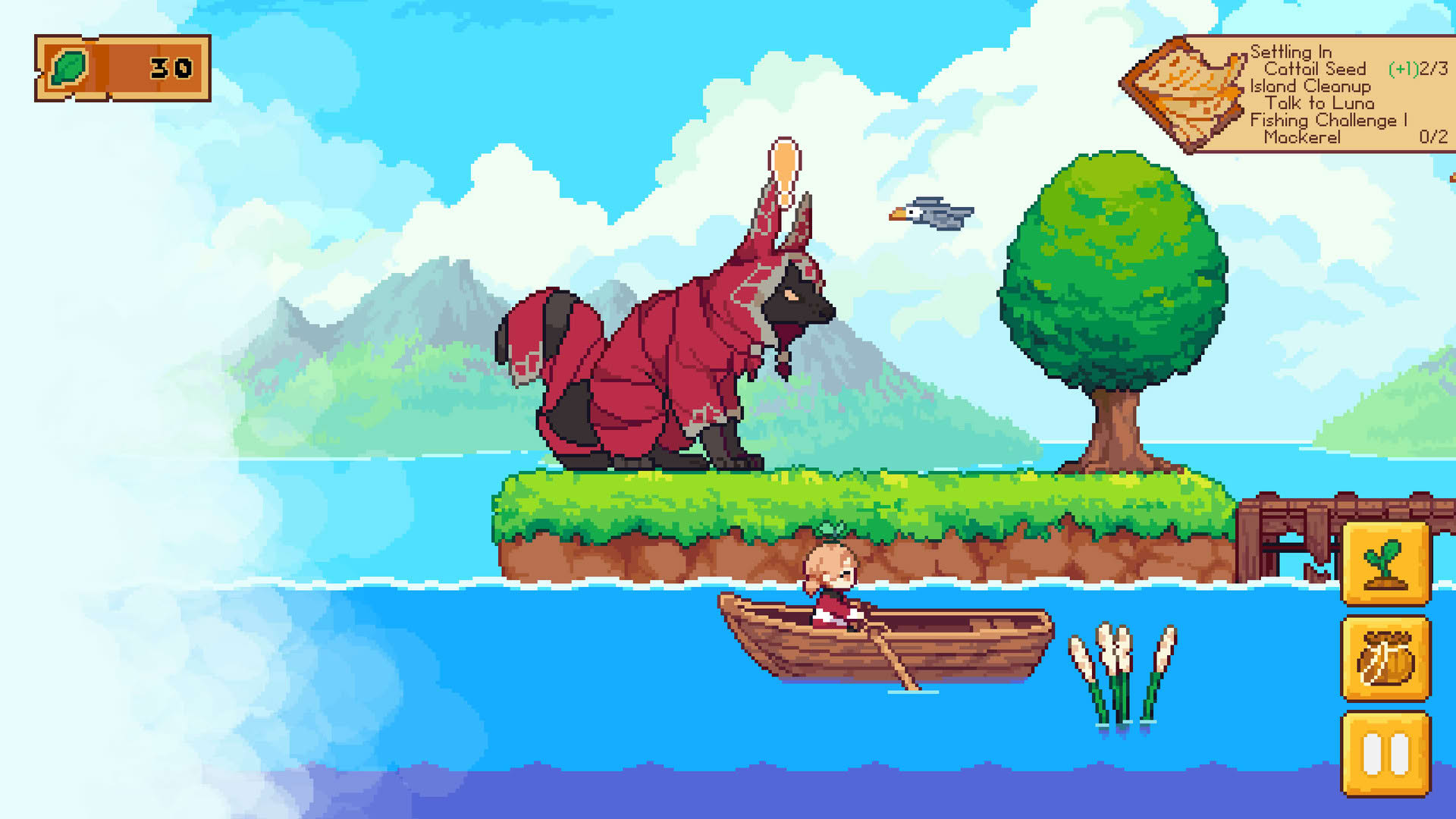 Screenshot for Luna's Fishing Garden