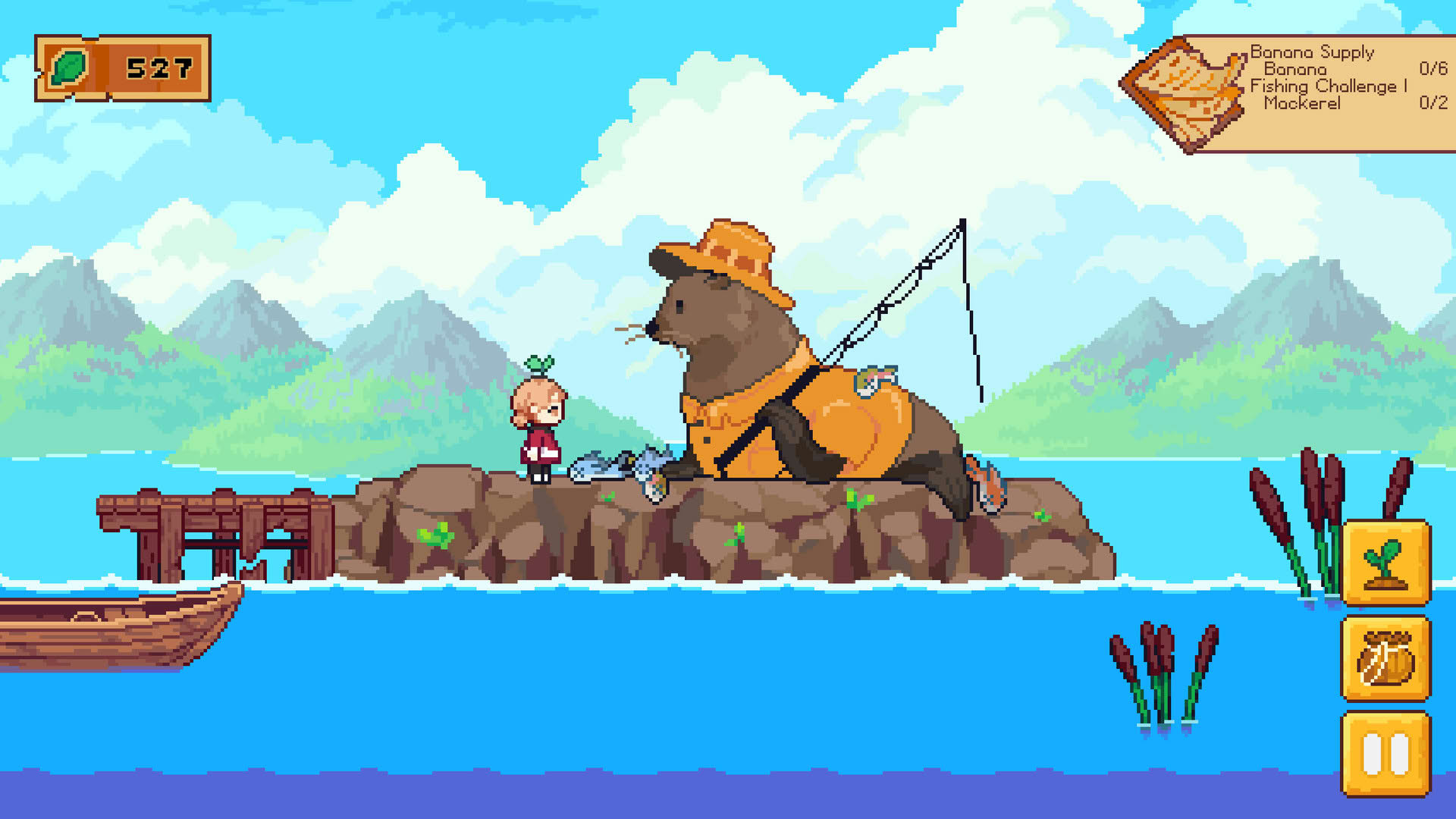 Screenshot for Luna's Fishing Garden