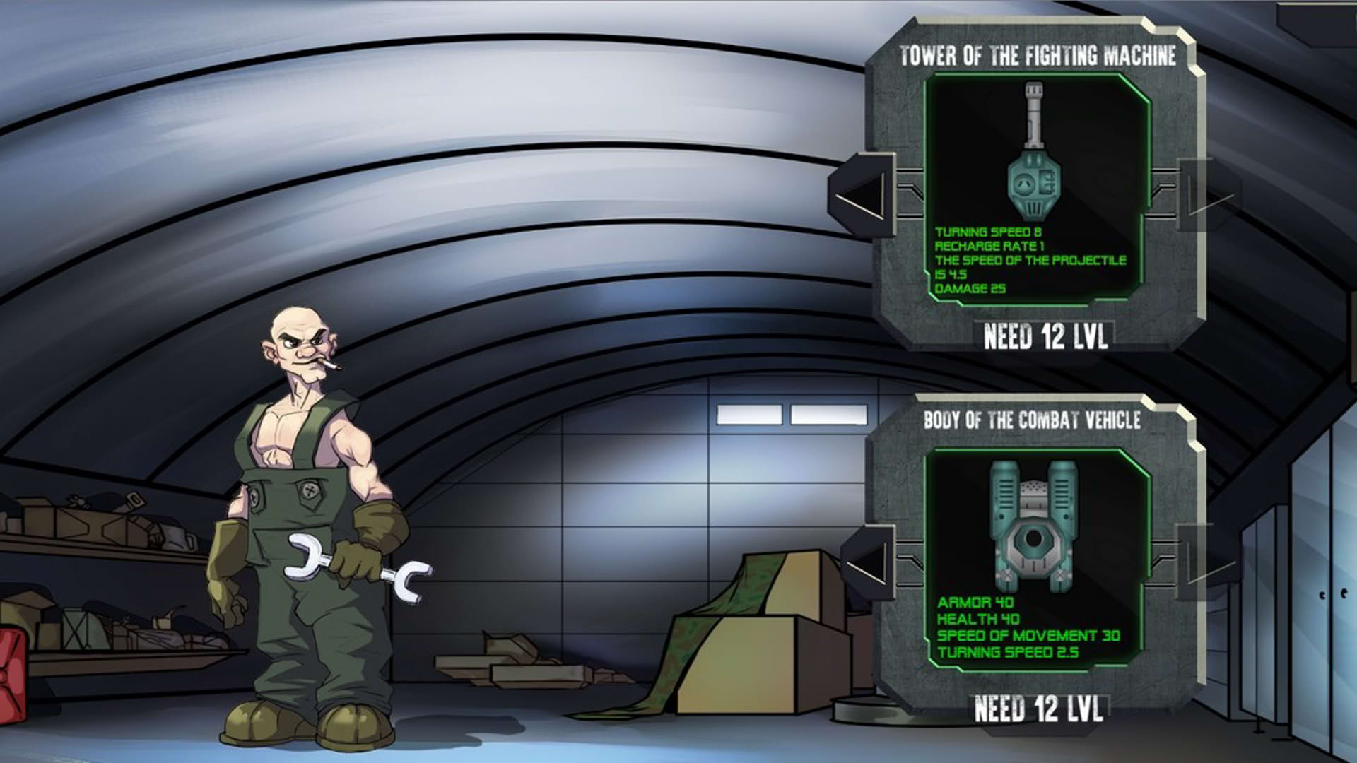 Screenshot for Super tanks RPG