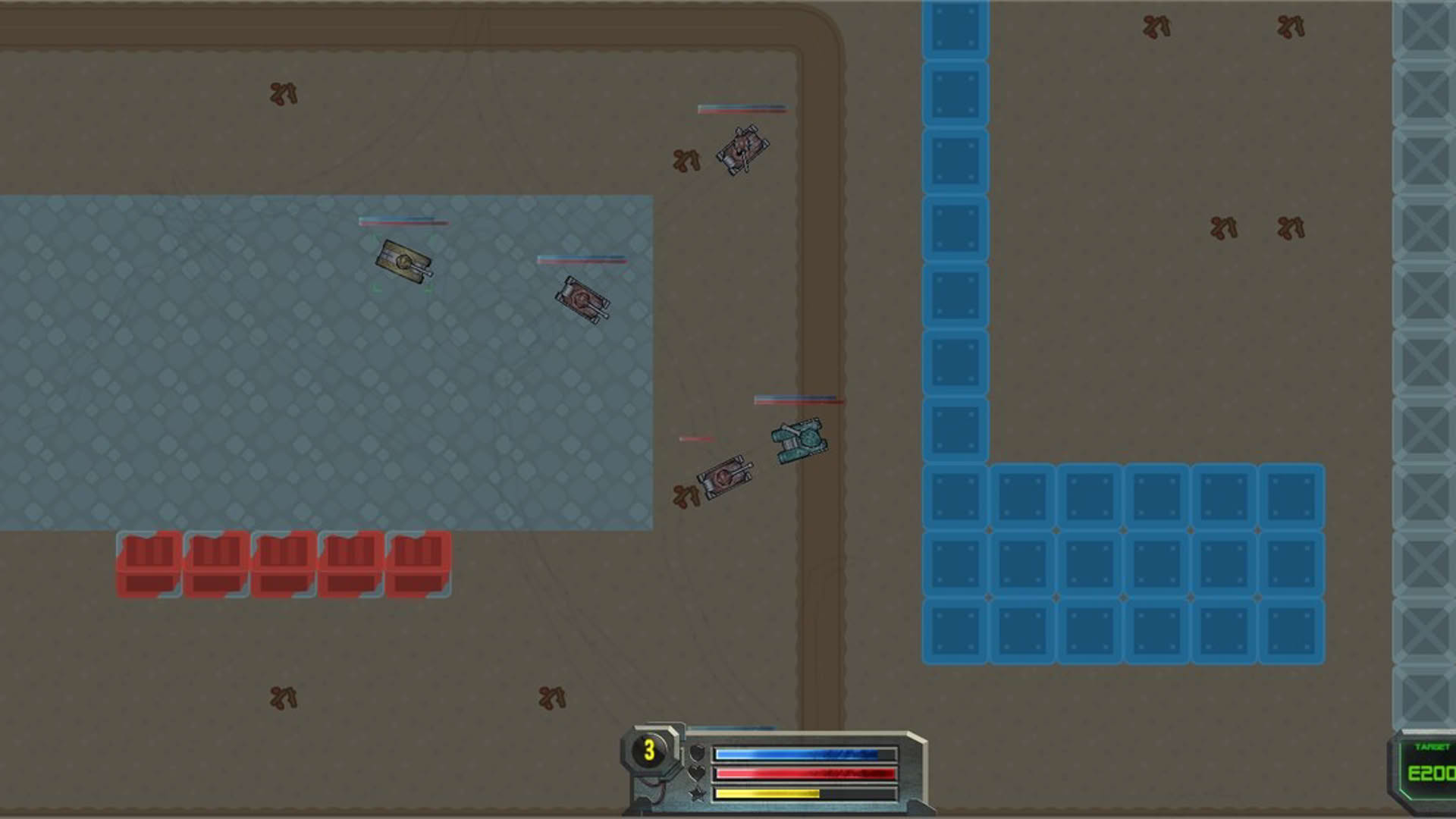 Screenshot for Super tanks RPG