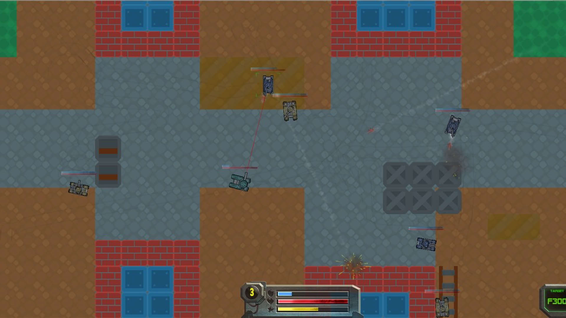 Screenshot for Super tanks RPG