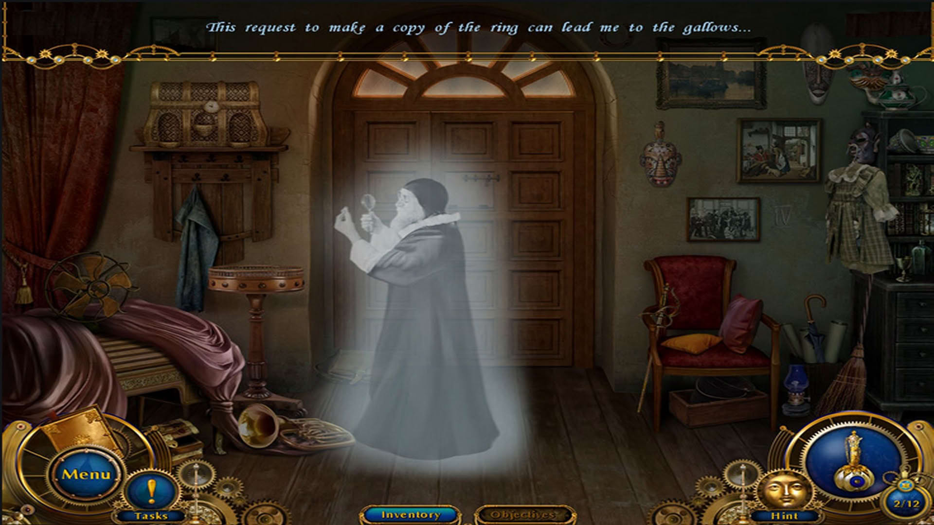 Screenshot for Amulet of Time: Shadow of La Rochelle