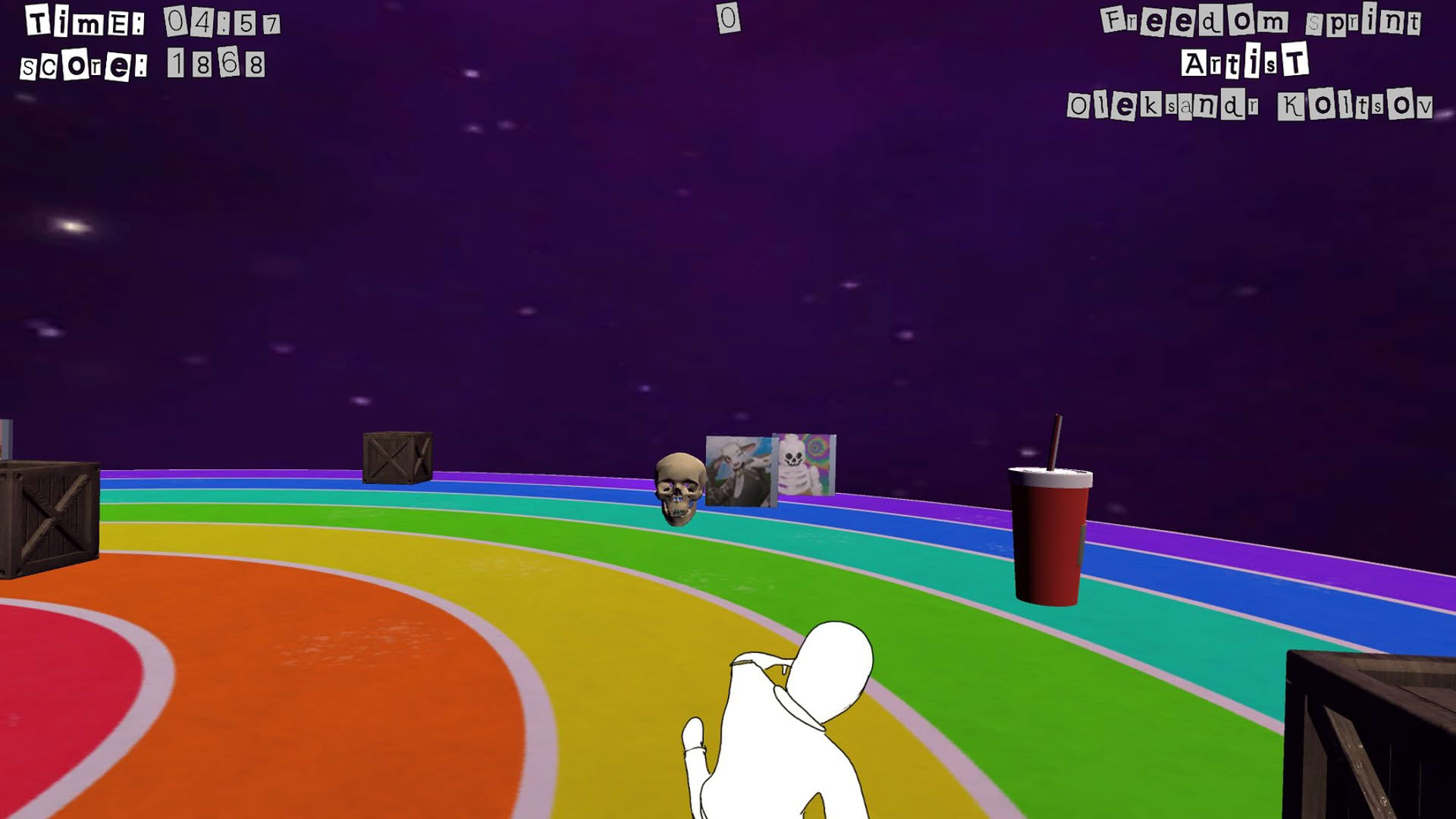 Screenshot for The Infinite Trial of a Hopeless Man Running