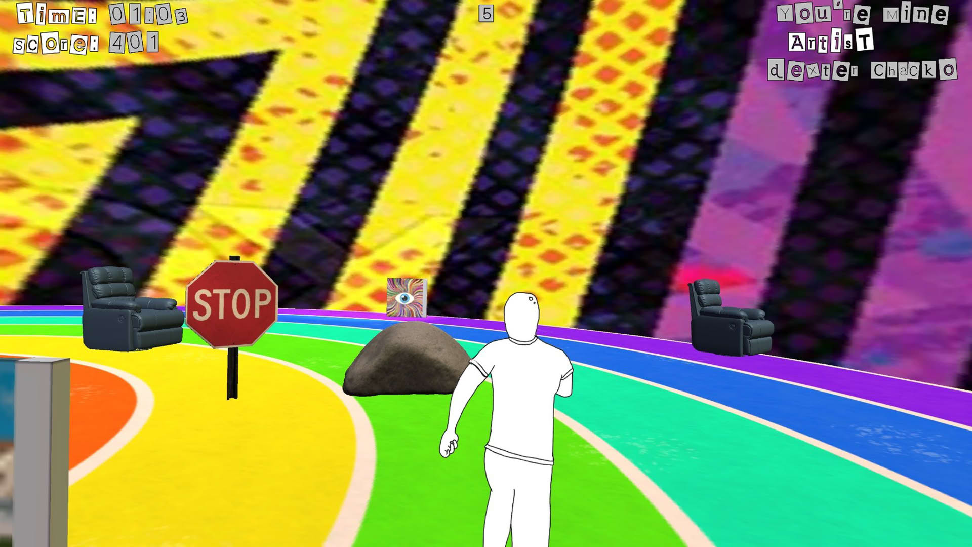Screenshot for The Infinite Trial of a Hopeless Man Running
