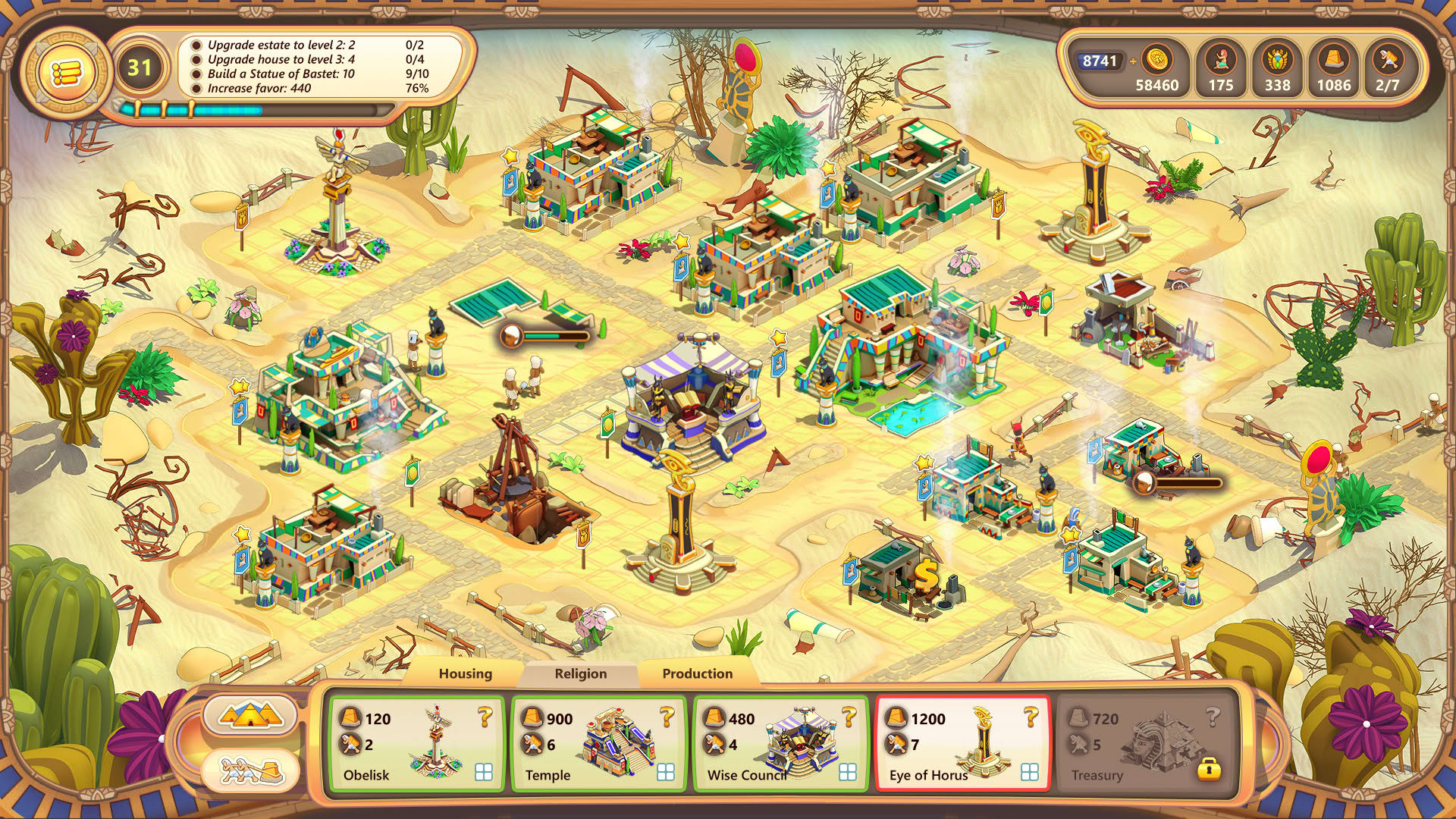 Screenshot for Ramses: Rise of Empire
