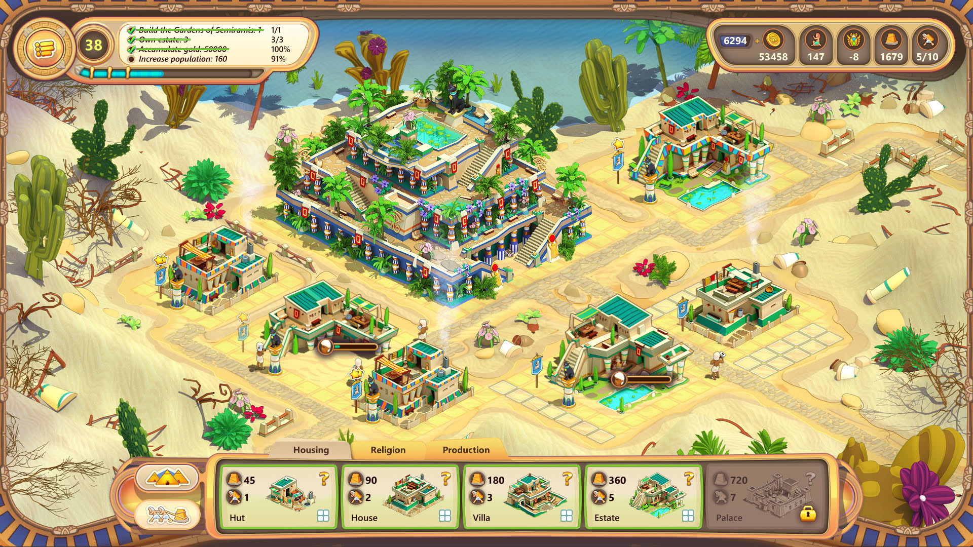 Screenshot for Ramses: Rise of Empire