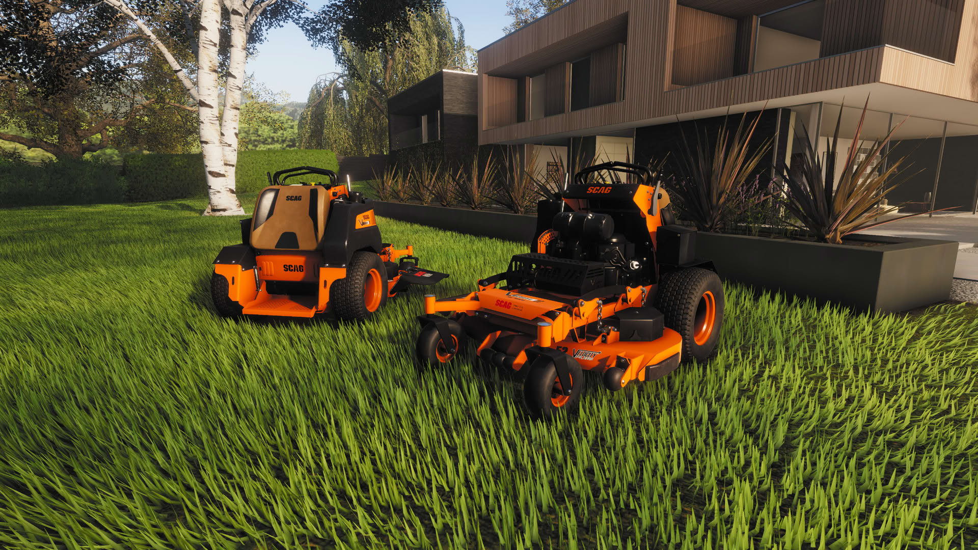Screenshot for Lawn Mowing Simulator
