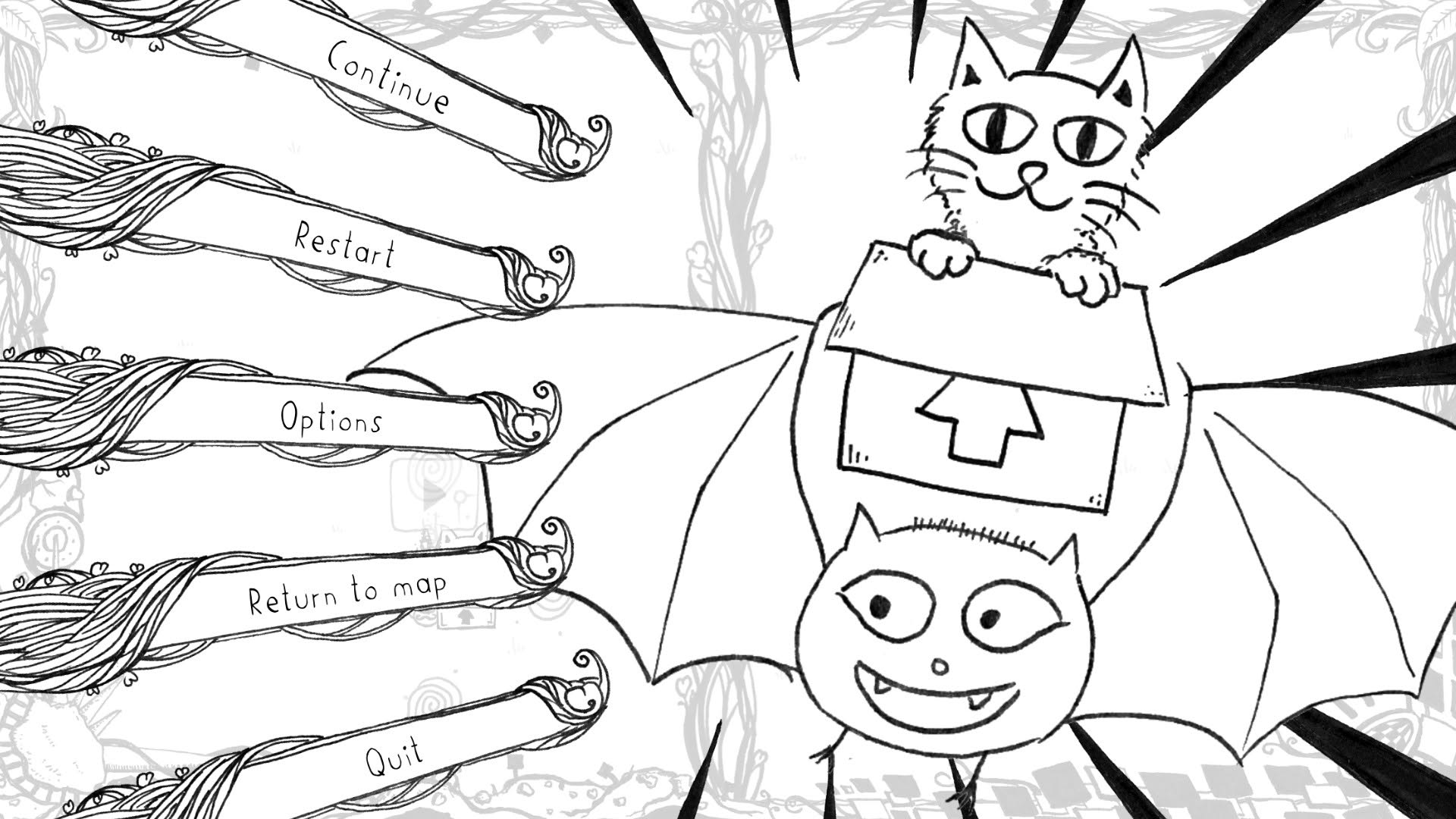 Screenshot for Catty & Batty: The Spirit Guide